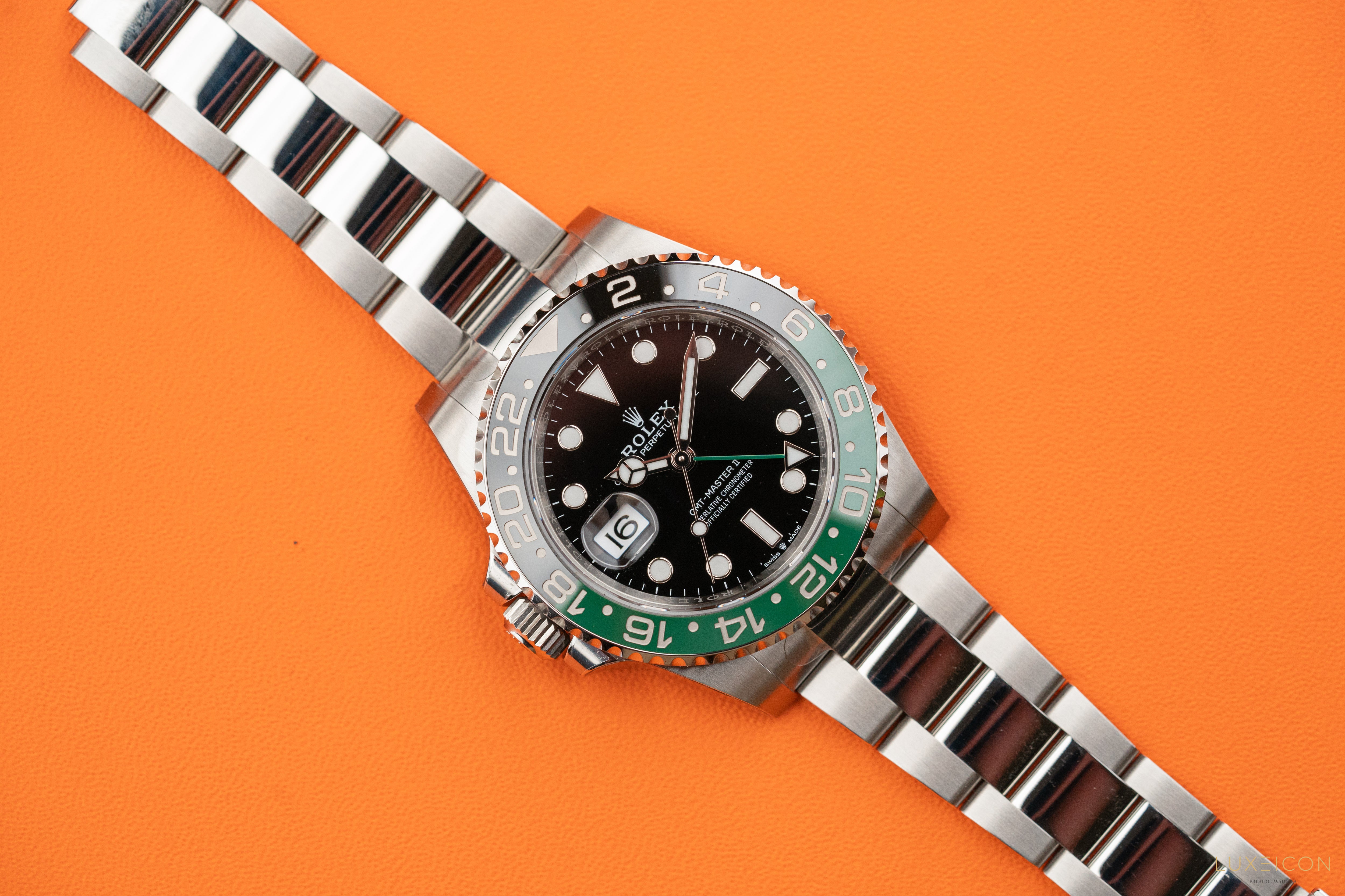 Rolex GMT-Master II Steel Sprite Lefty Oyster 126720VTNR