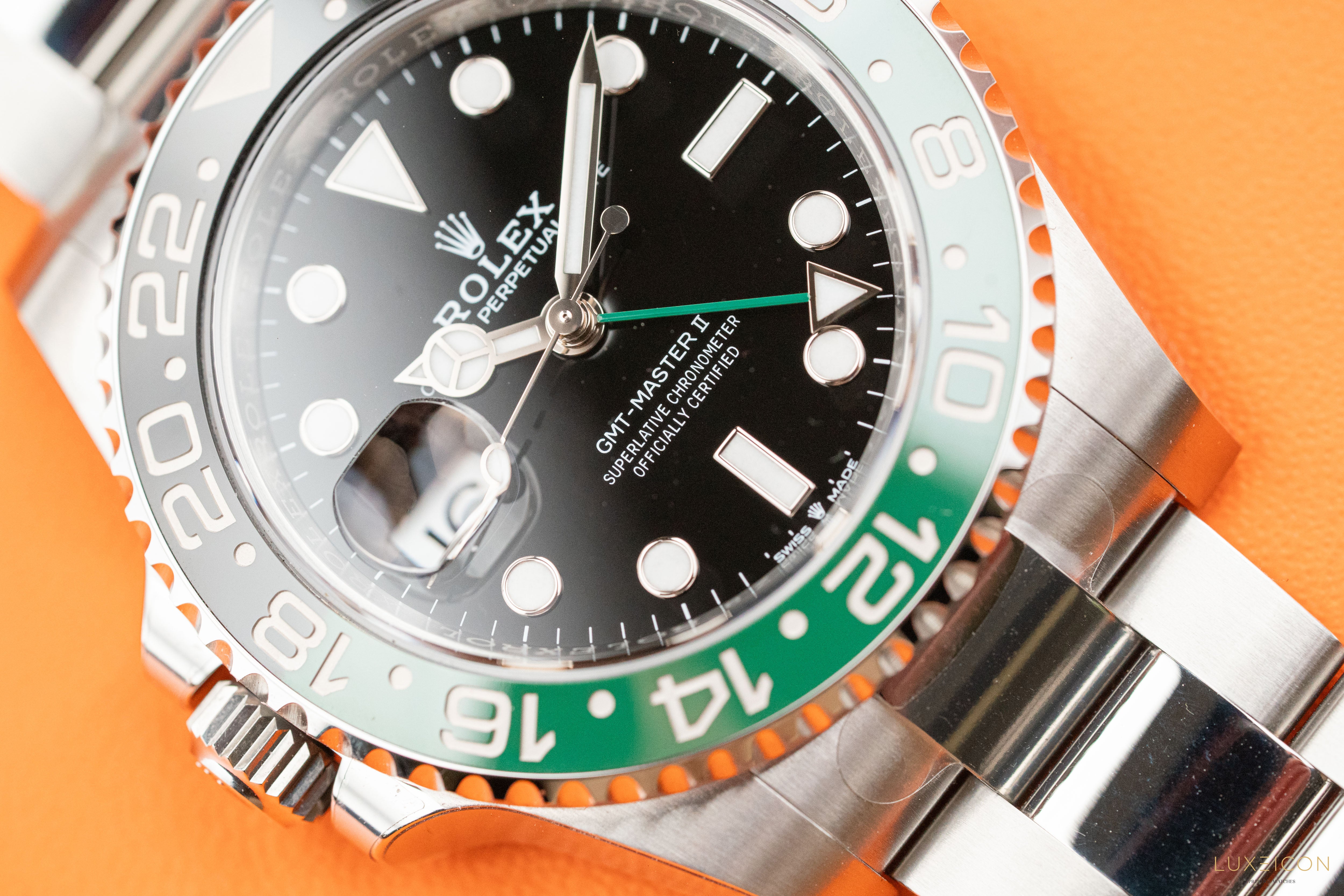 Rolex GMT-Master II Steel Sprite Lefty Oyster 126720VTNR