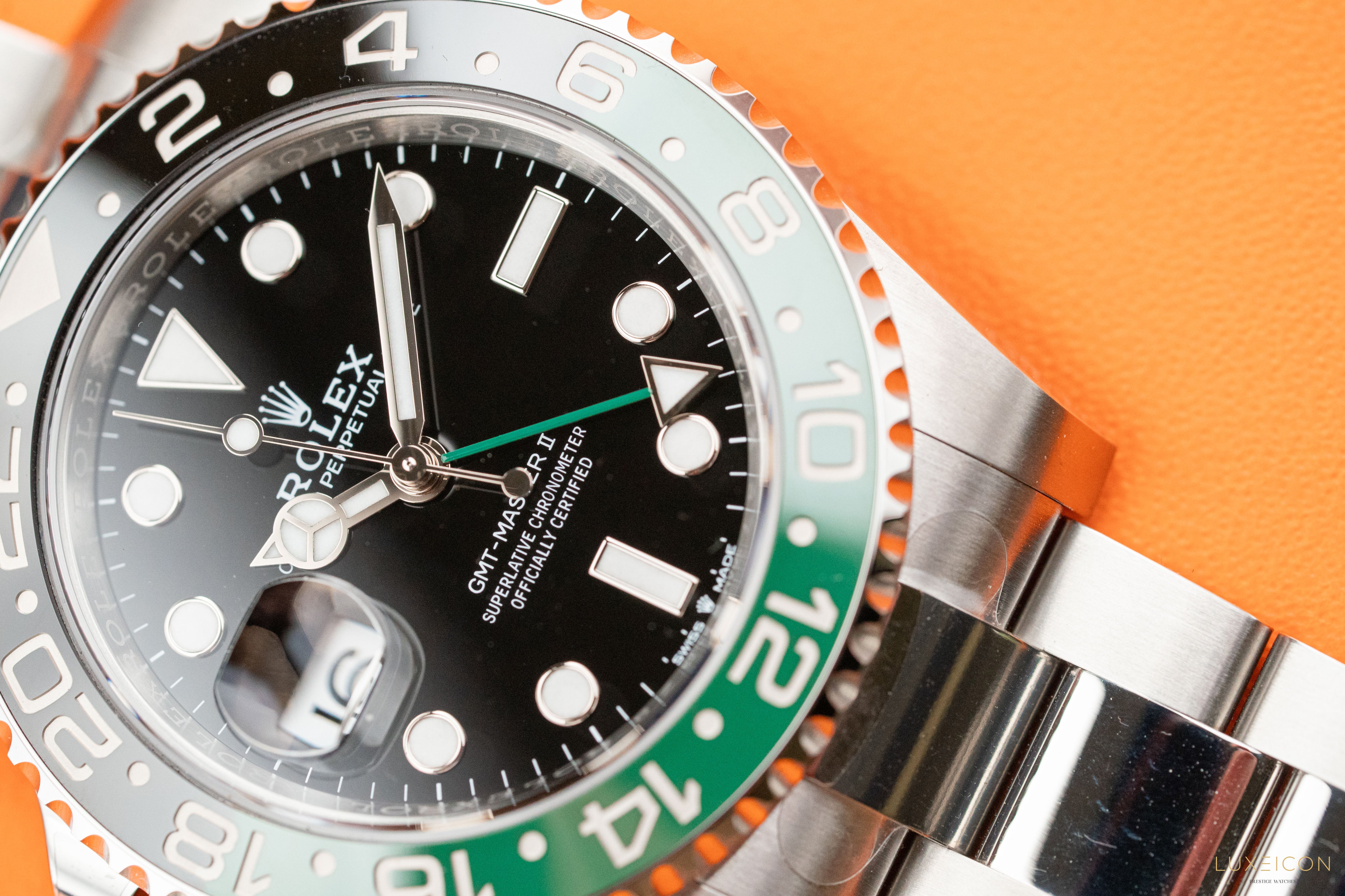 Rolex GMT-Master II Steel Sprite Lefty Oyster 126720VTNR