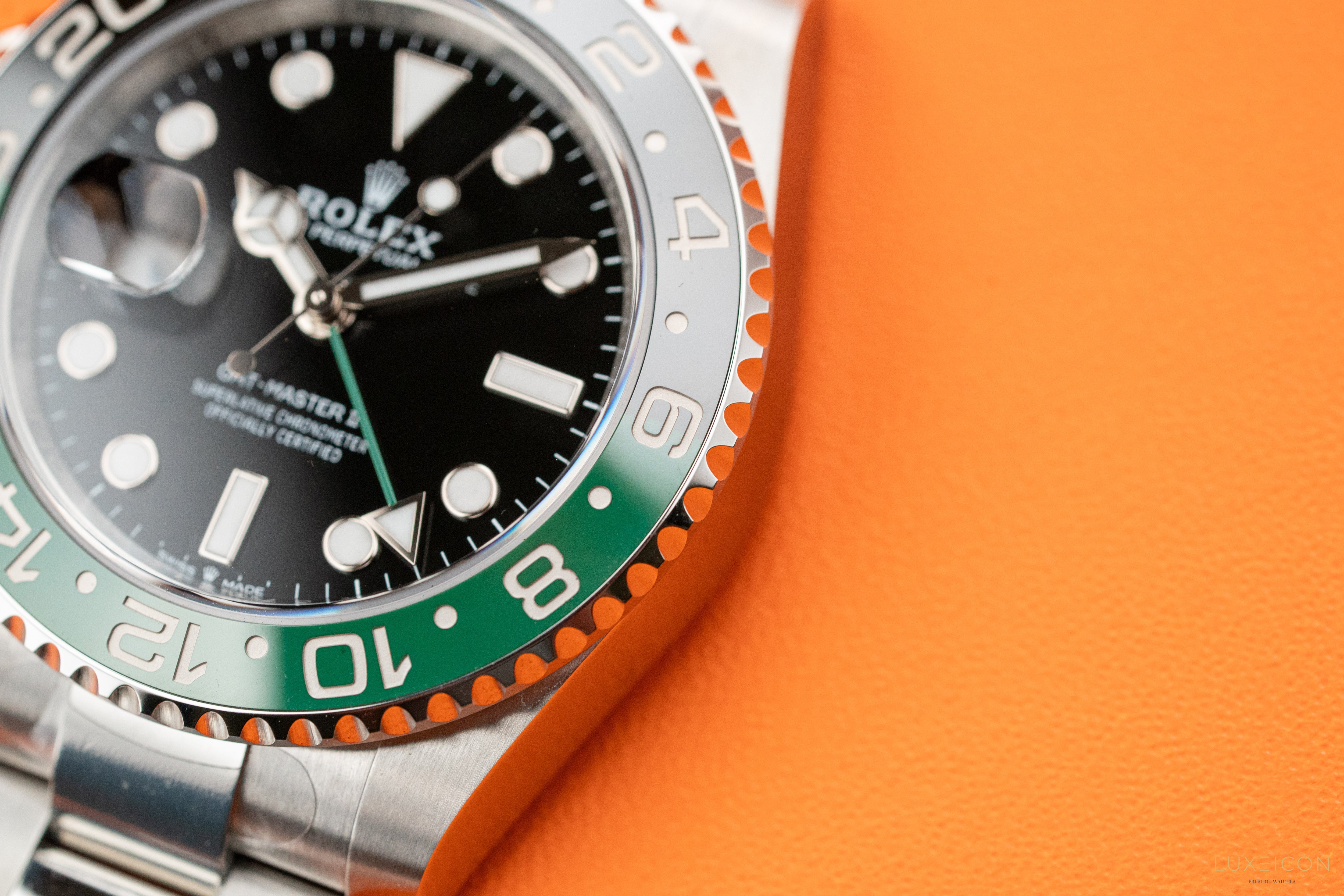 Rolex GMT-Master II Steel Sprite Lefty Oyster 126720VTNR