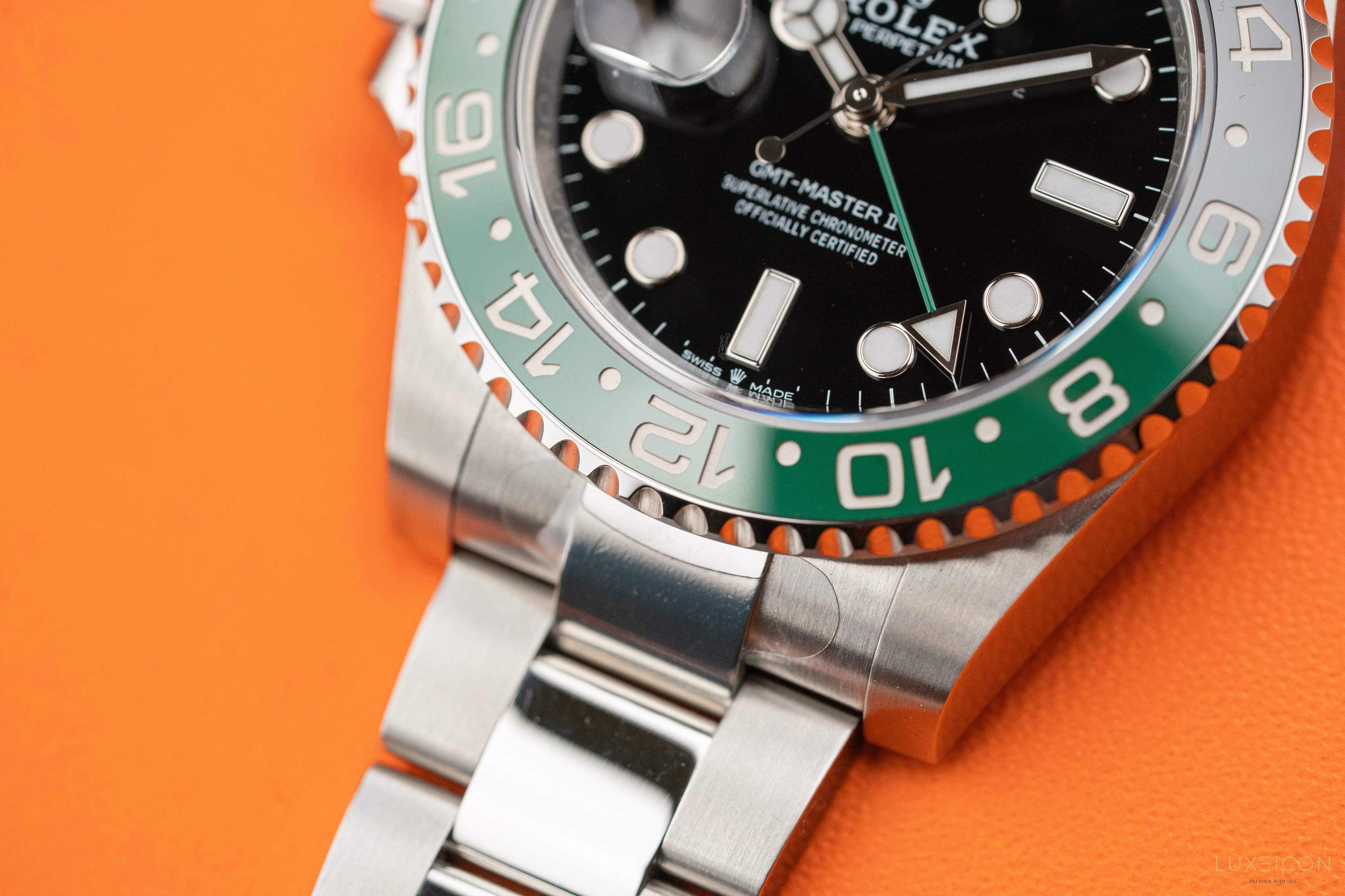 Rolex GMT-Master II Steel Sprite Lefty Oyster 126720VTNR