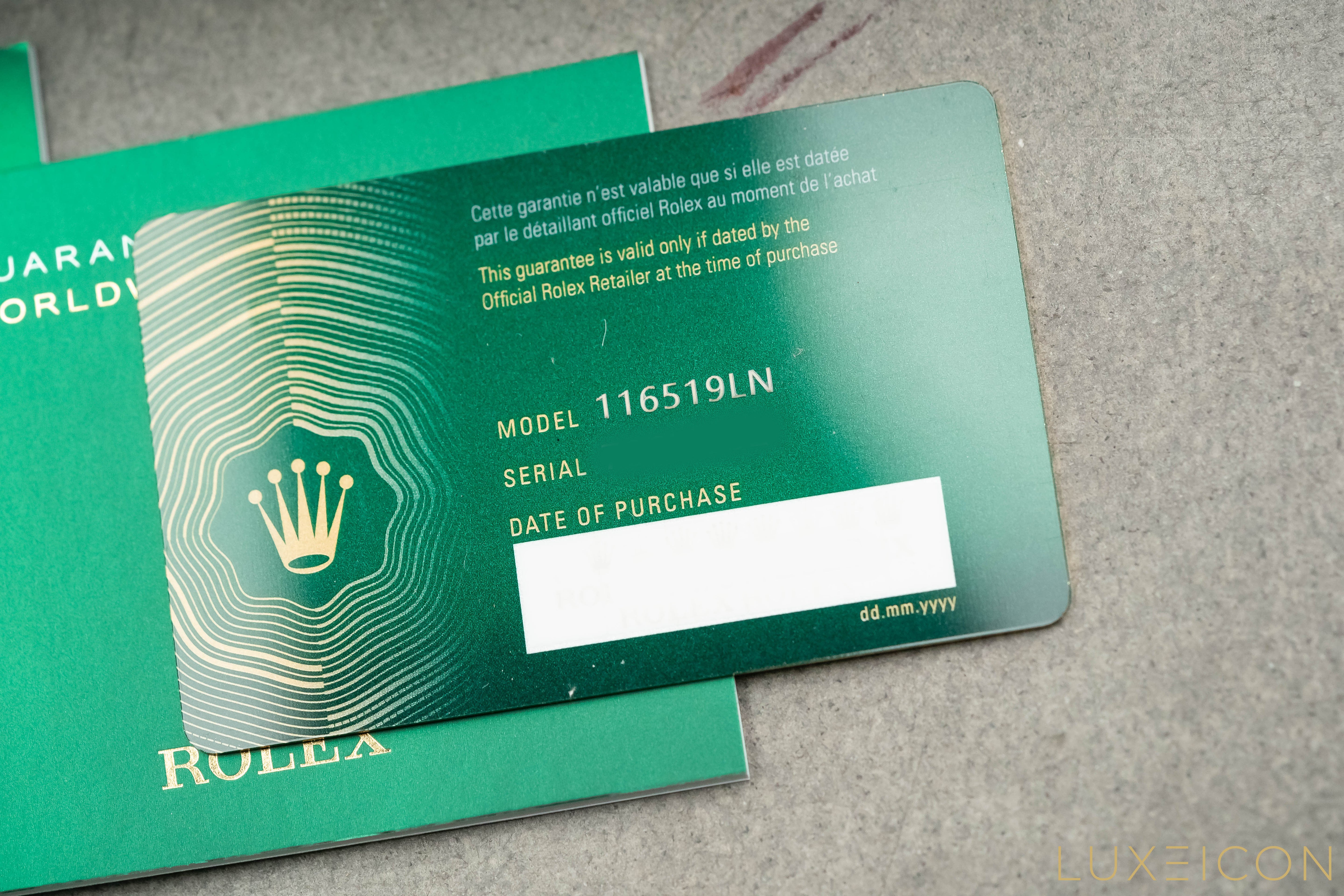 Rolex Daytona Cosmograph Daytona White Gold Diamonds Dial Oysterflex 116519LN 2021