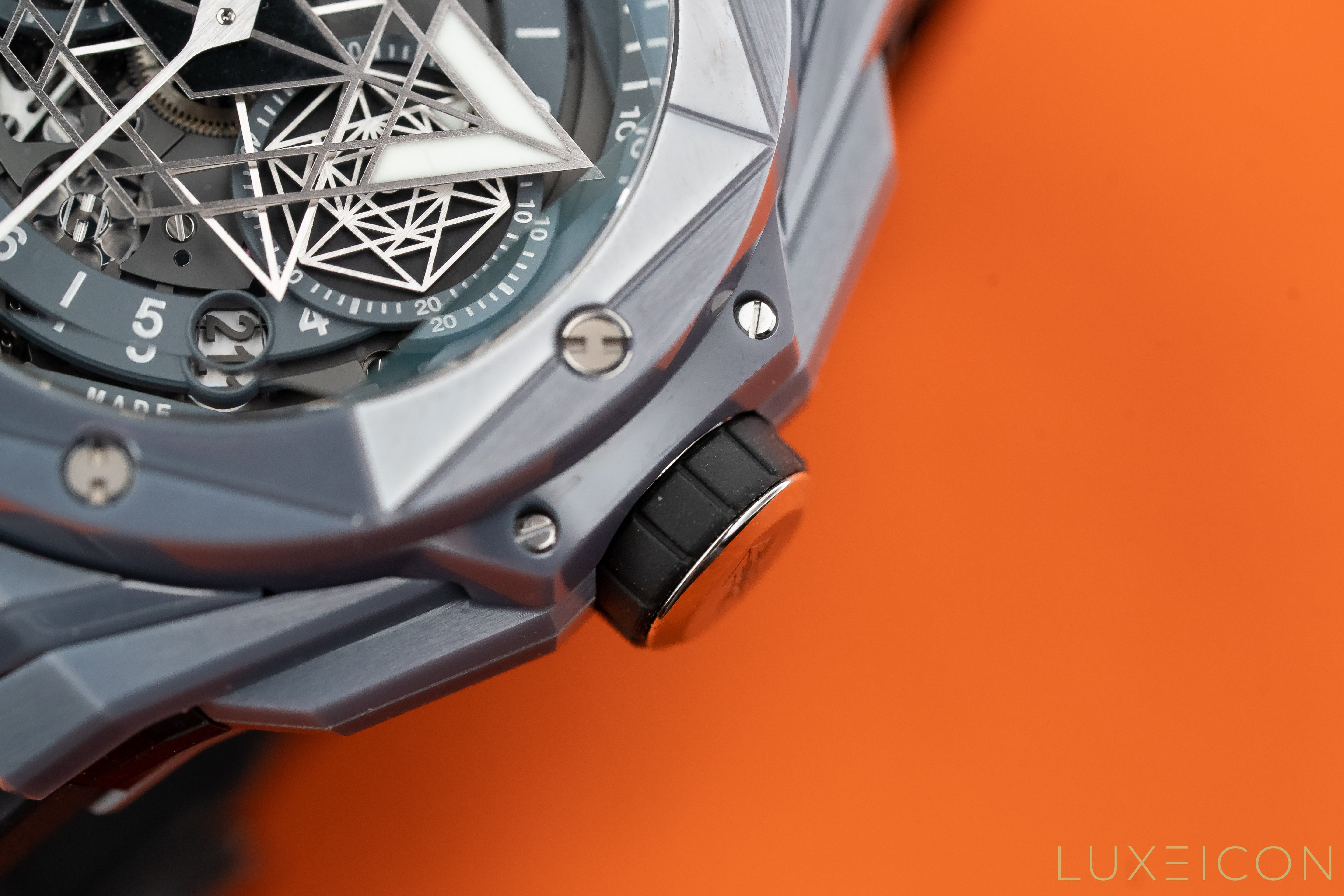 Hublot Big Bang Sang Bleu II Grey Big 45mm Ceramic Limited Edition Ref. 418.FX.8007.RX.MXM21