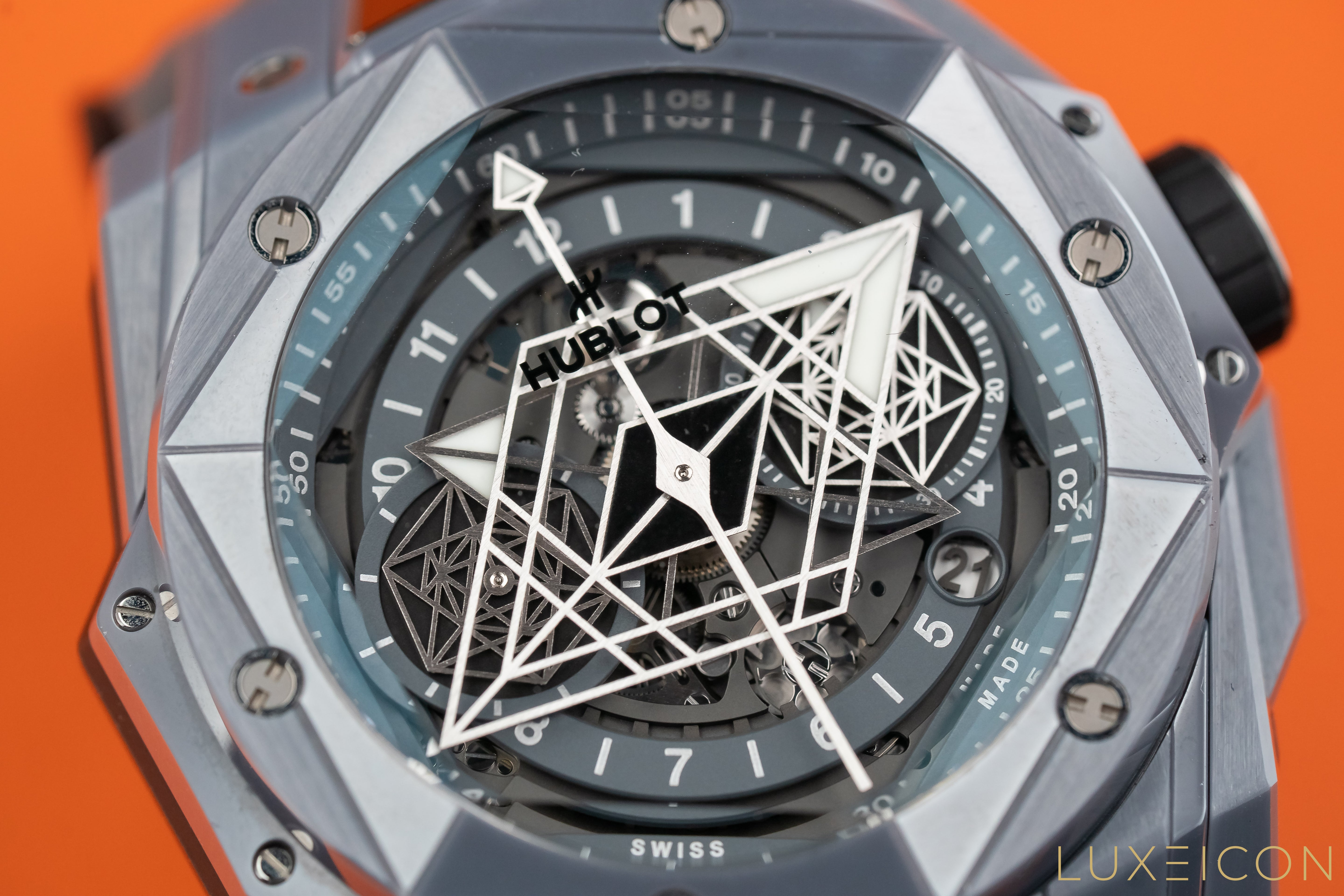 Hublot Big Bang Sang Bleu II Grey Big 45mm Ceramic Limited Edition Ref. 418.FX.8007.RX.MXM21