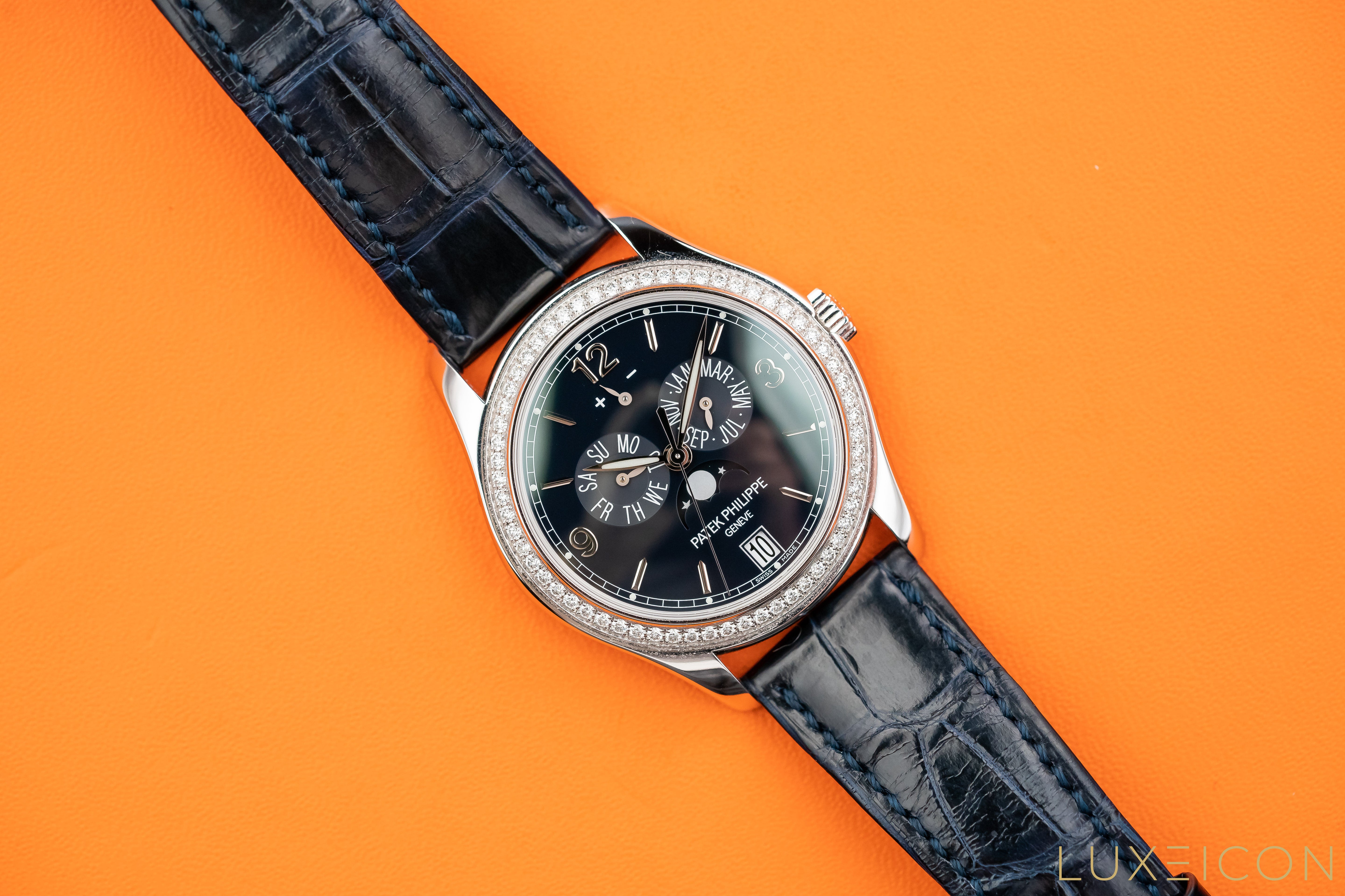 Patek Philippe Annual Calendar 5147G-001 Complications Automatic Blue Dial 18kt White Gold 2020