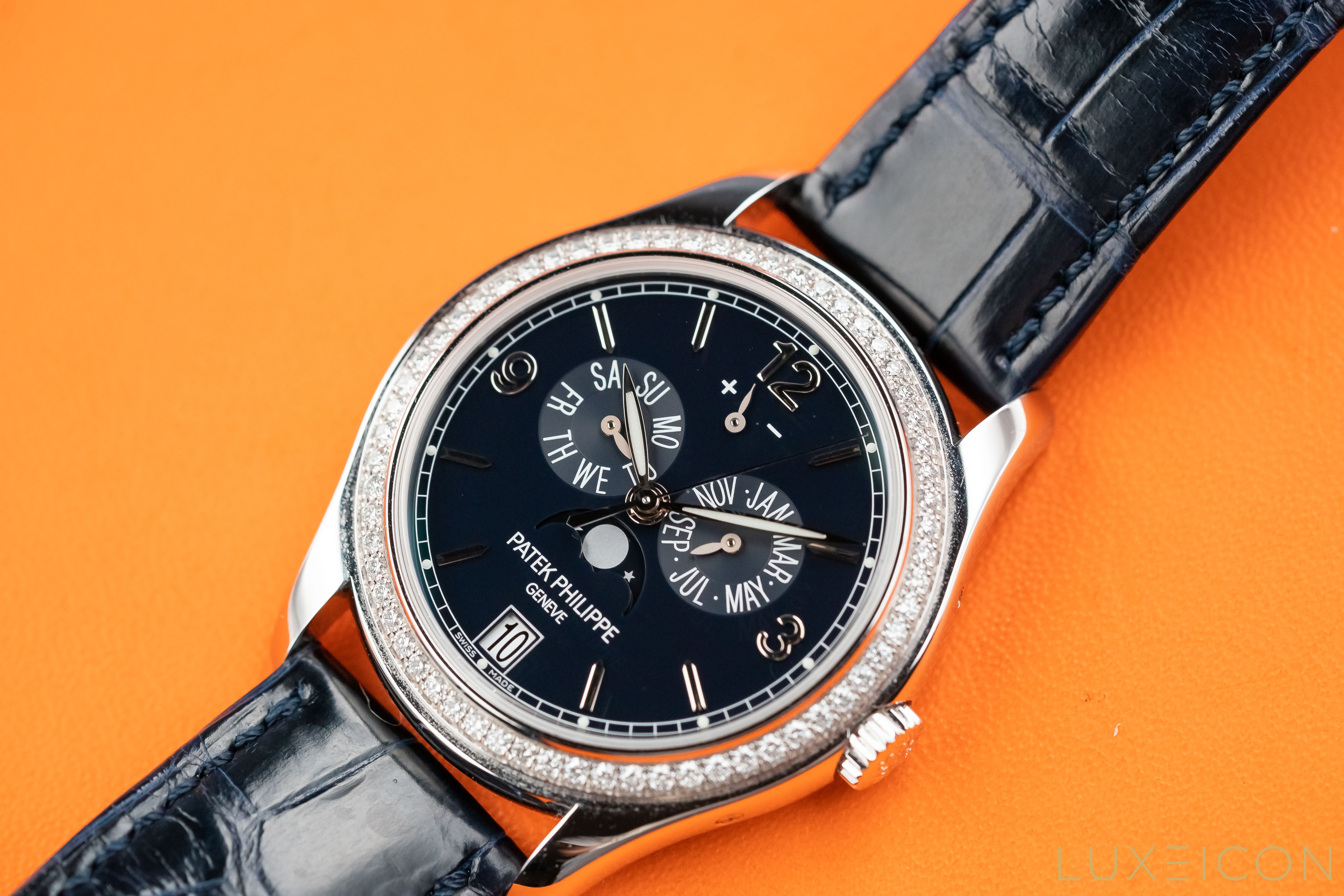 Patek Philippe Annual Calendar 5147G-001 Complications Automatic Blue Dial 18kt White Gold 2020