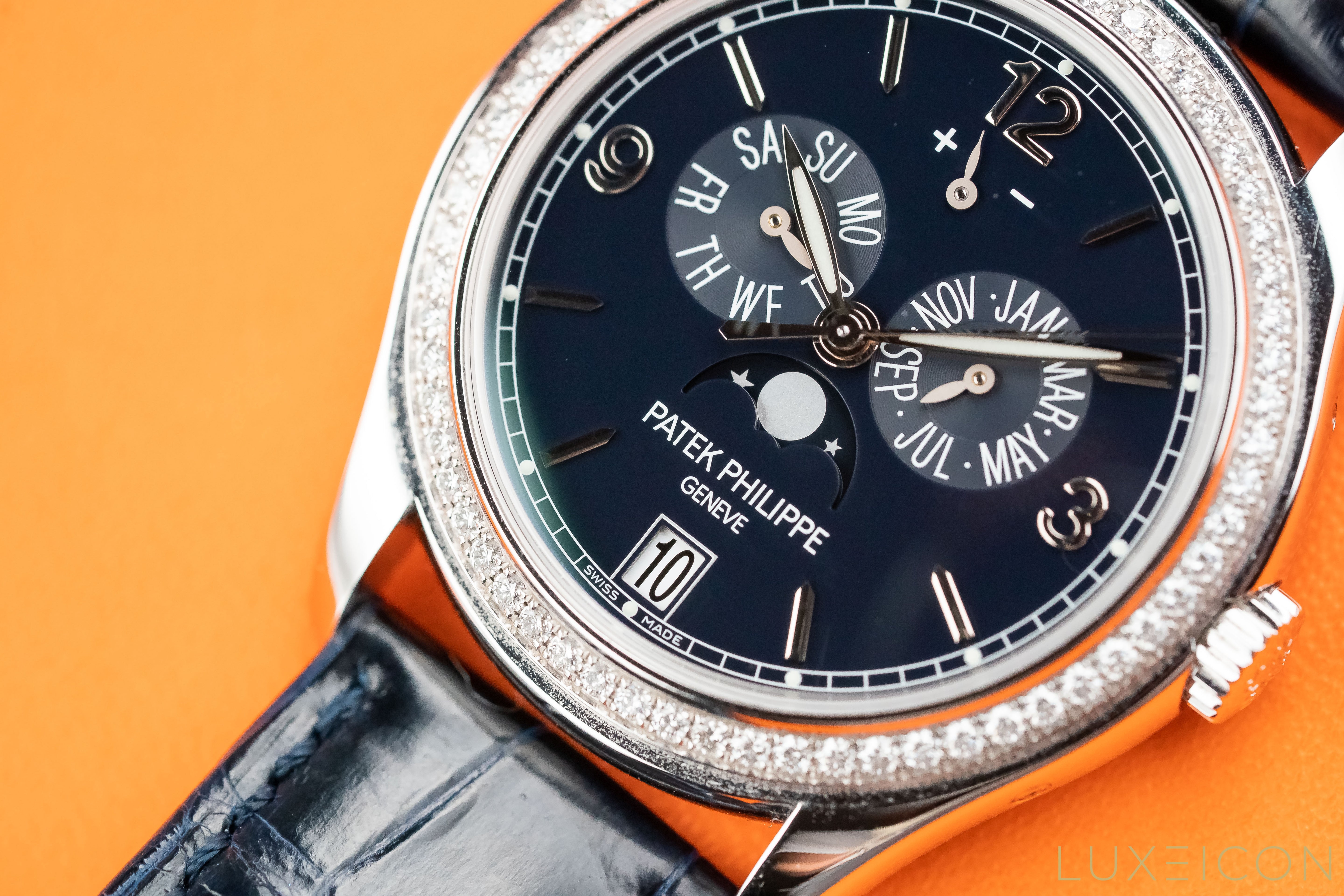 Patek Philippe Annual Calendar 5147G-001 Complications Automatic Blue Dial 18kt White Gold 2020