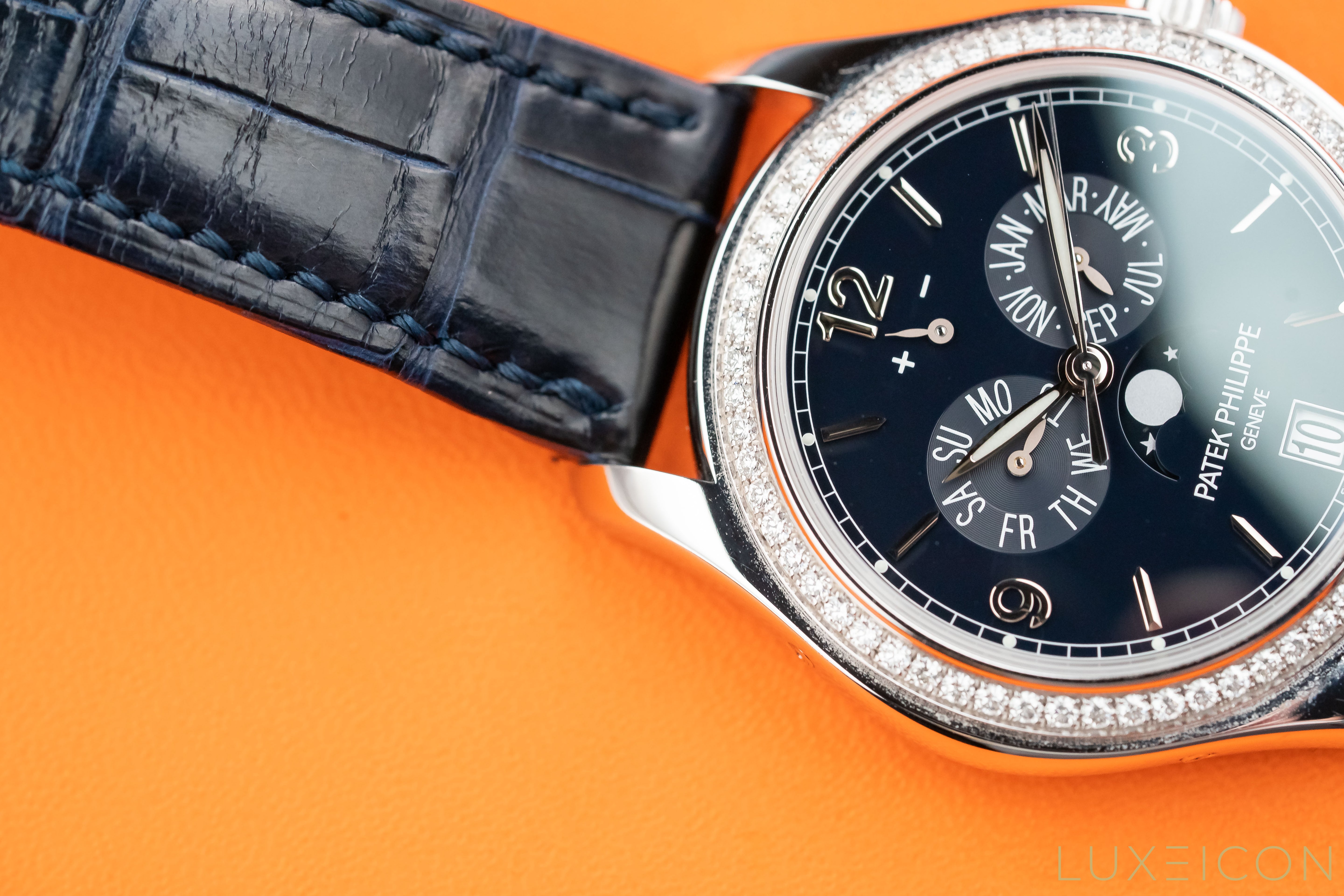 Patek Philippe Annual Calendar 5147G-001 Complications Automatic Blue Dial 18kt White Gold 2020