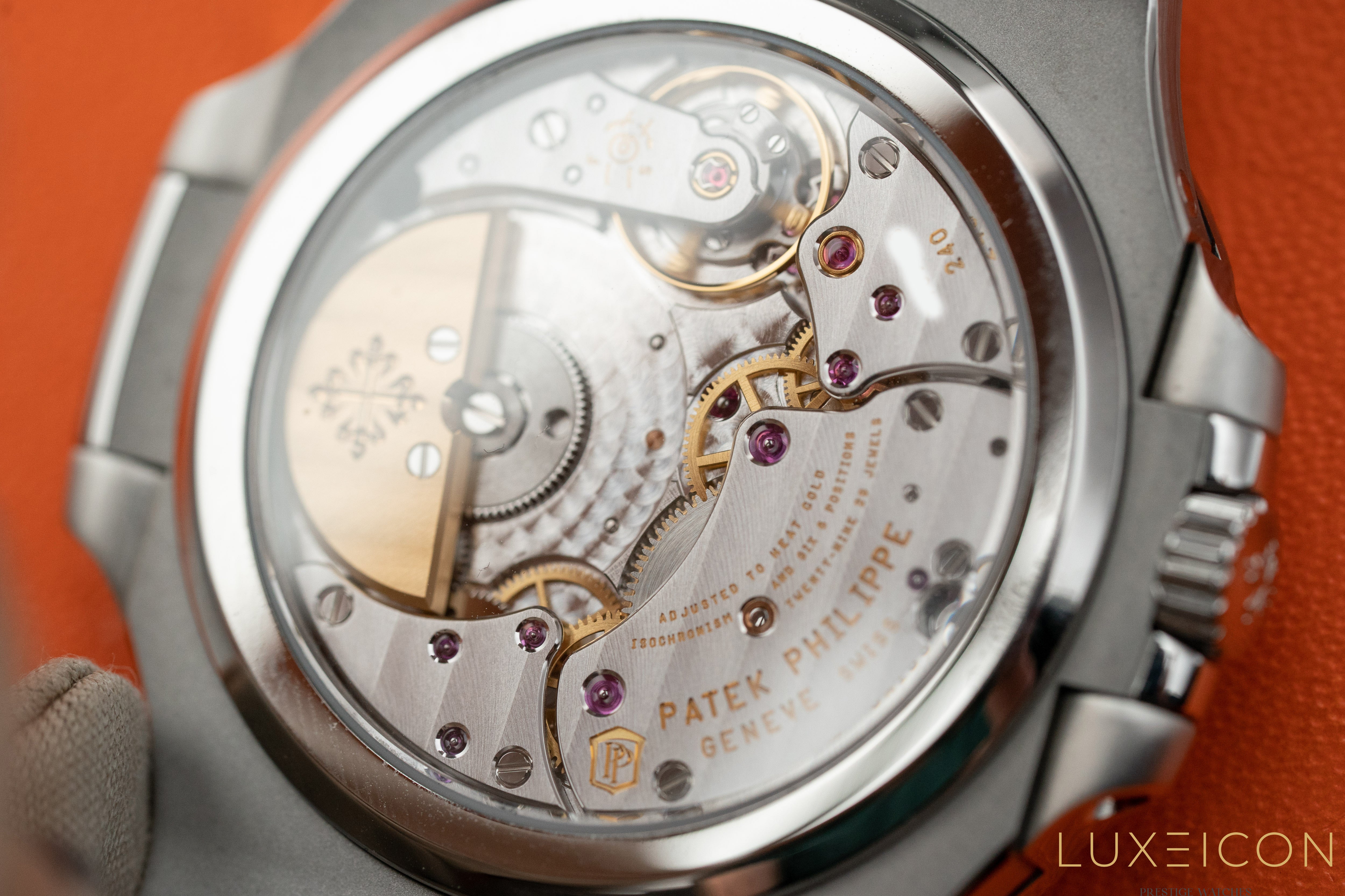 Patek Philippe Nautilus 5712/1A Moon Phase Stainless Steel Blue Dial 2021