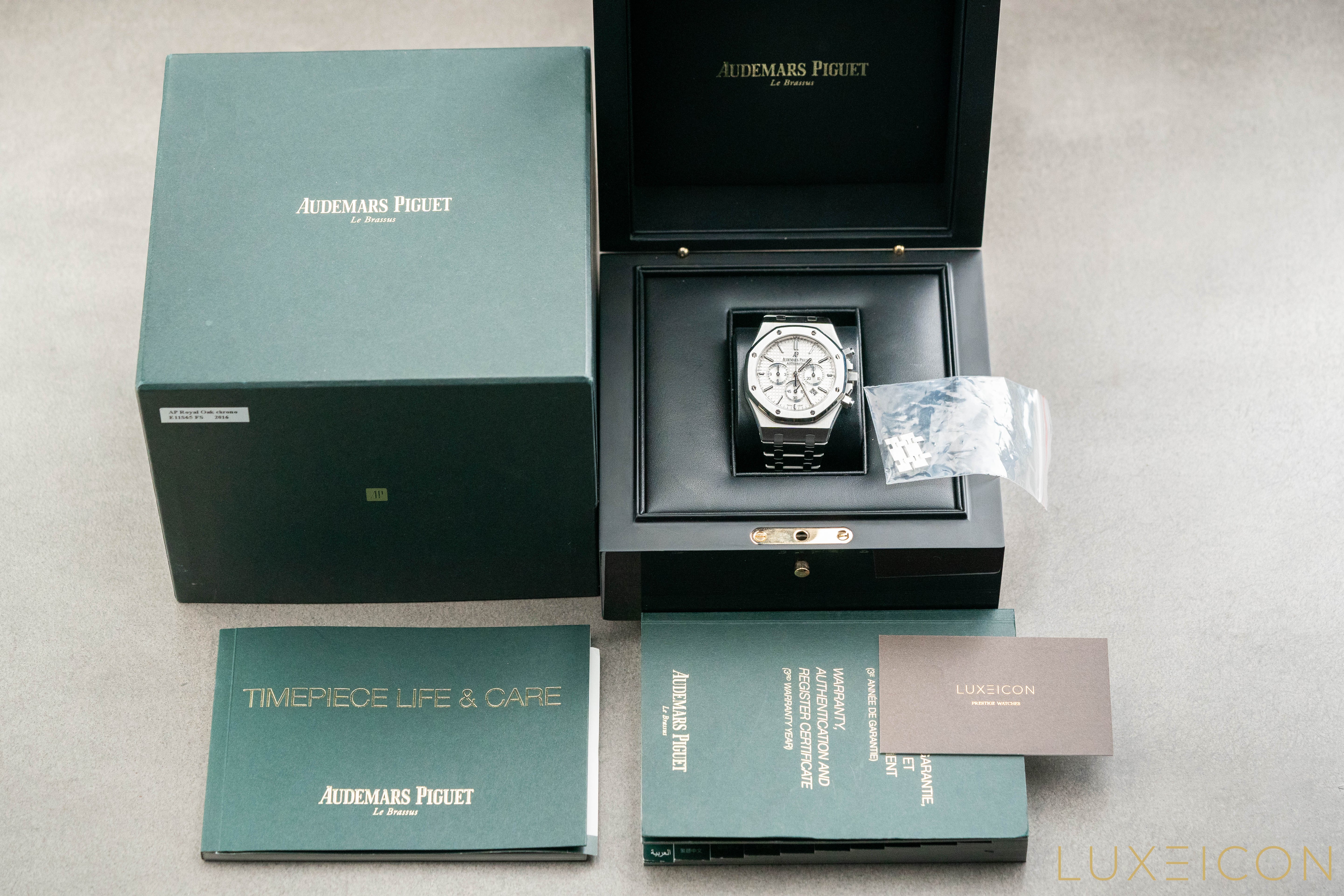 Audemars Piguet Royal Oak Chronograph 41 White 26320ST 2016