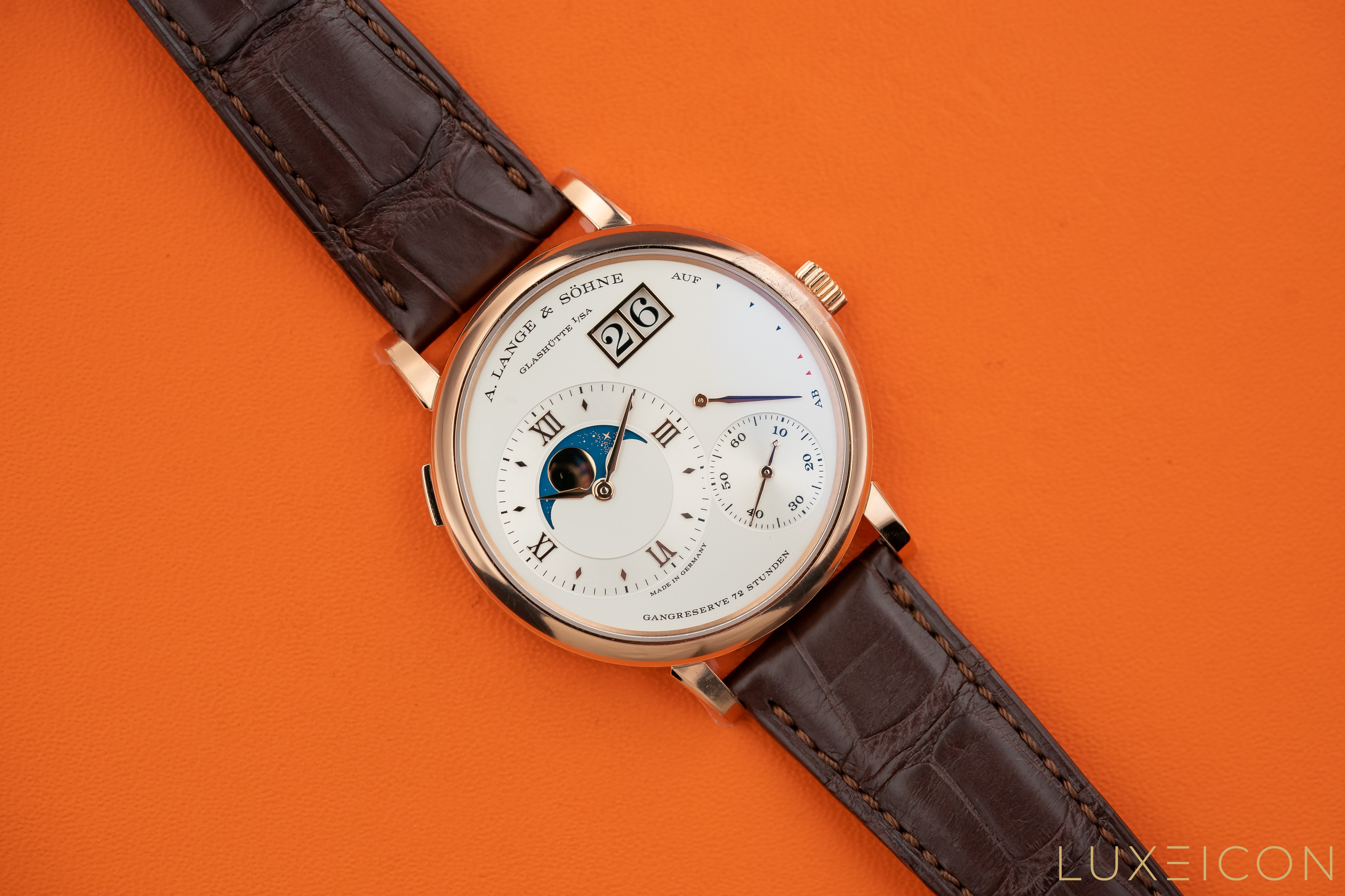 A. Lange & Söhne Grand Lange 1 Rose Gold Moon Phase 40mm 139.032 2022