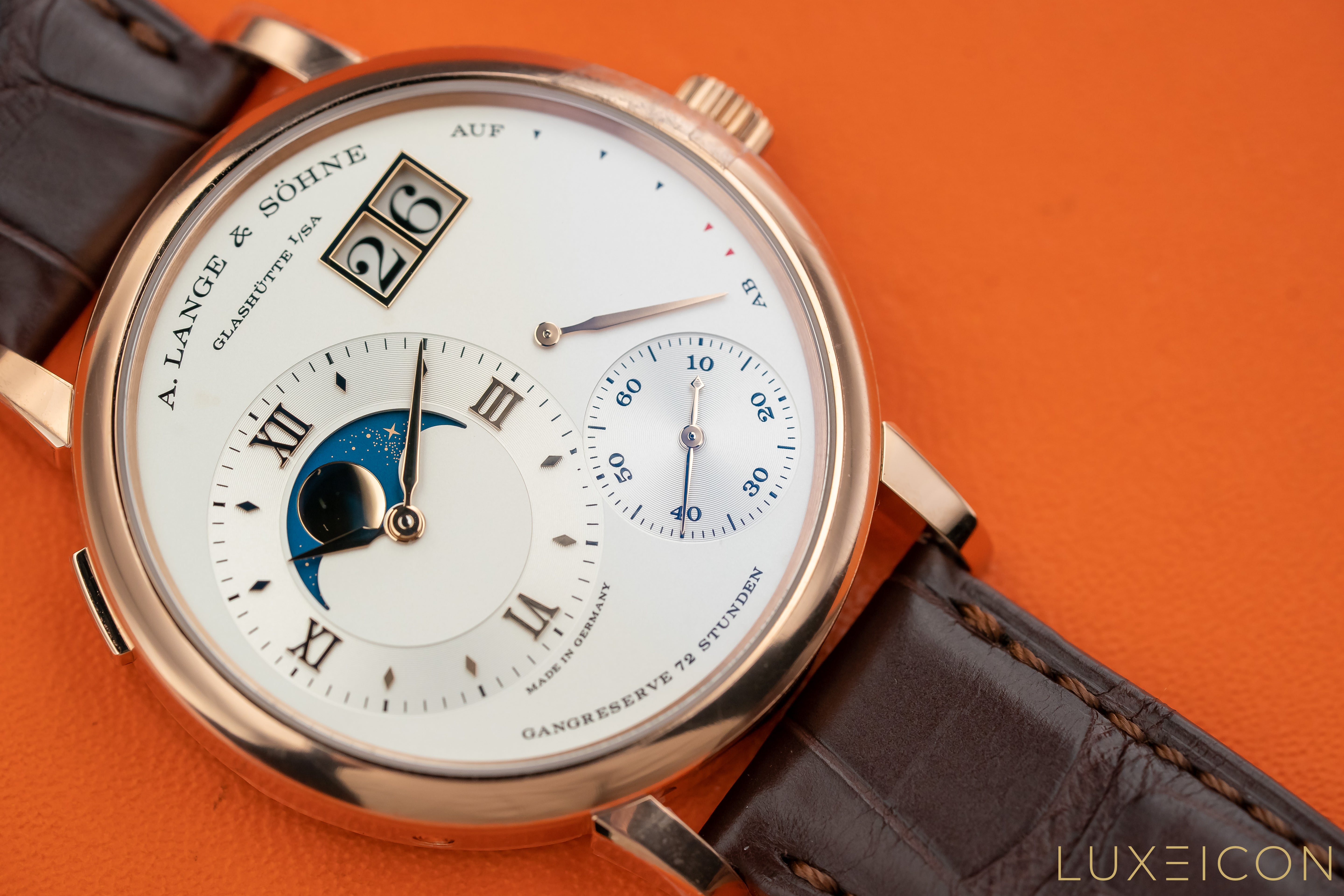 A. Lange & Söhne Grand Lange 1 Rose Gold Moon Phase 40mm 139.032 2022