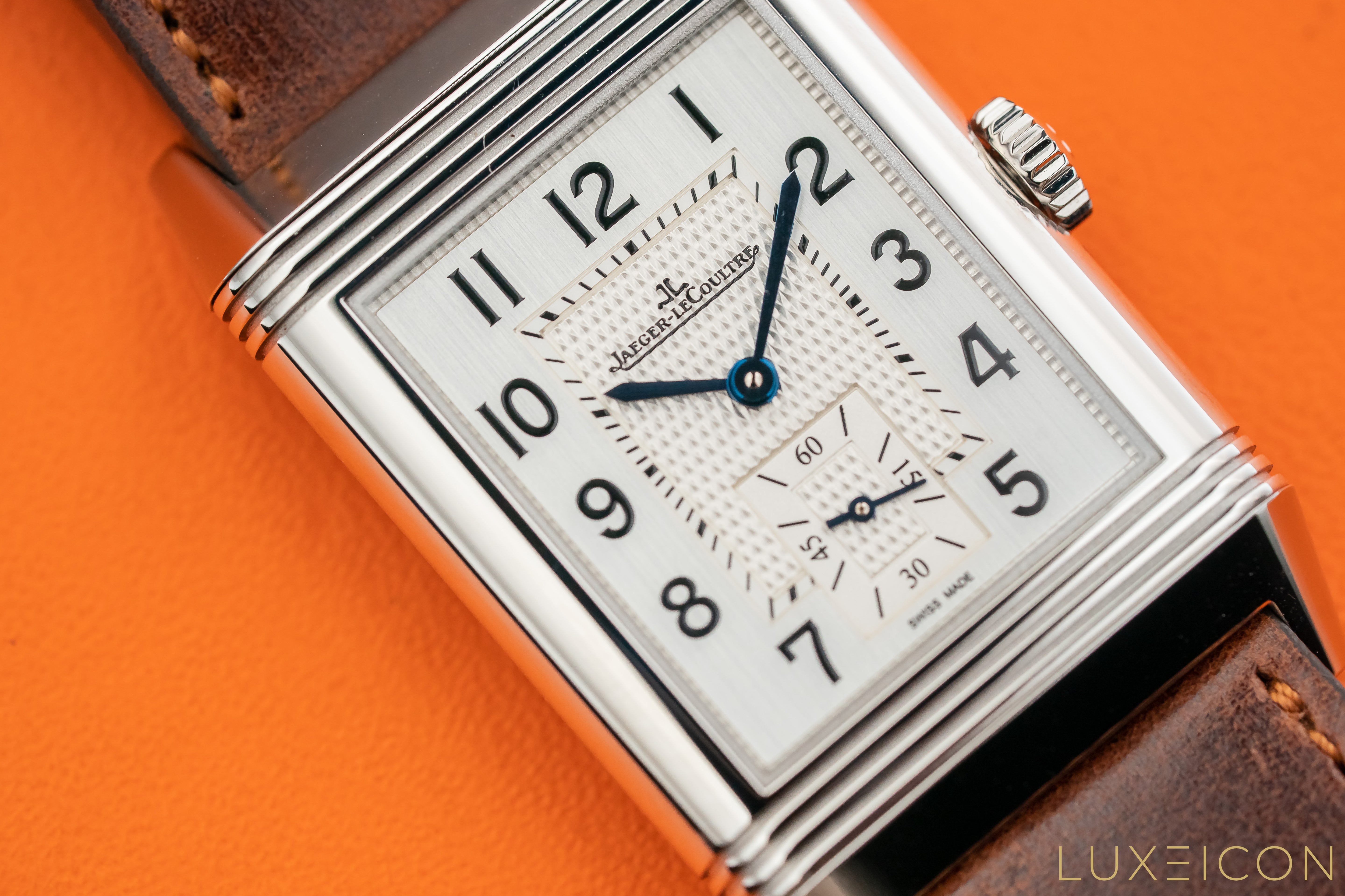 Jaeger-LeCoultre Reverso Classic Small Large Silver Dial Small Second Manual Winding