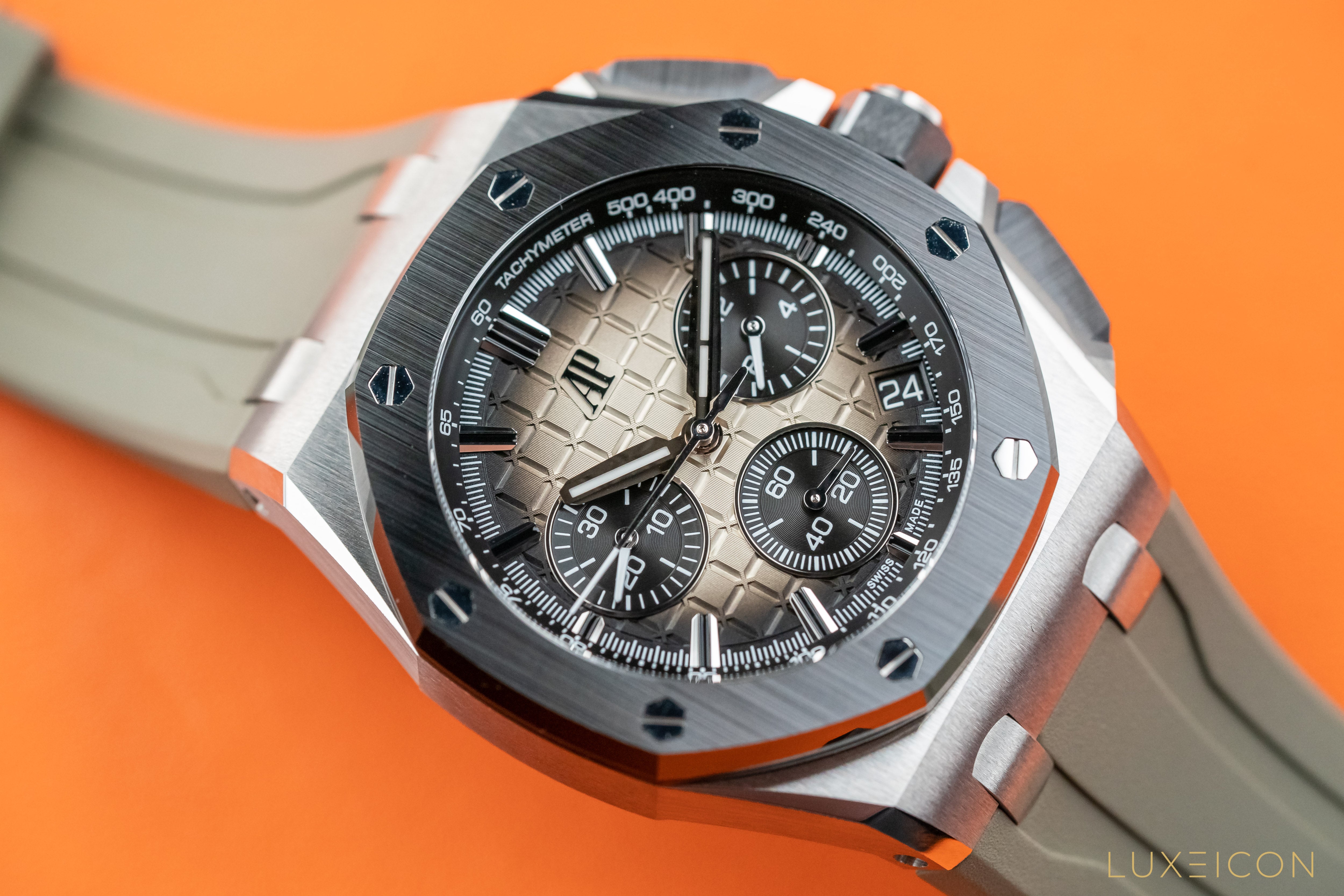 Audemars Piguet Royal Oak Offshore Chronograph 43mm Smoked Taupe Dial 26420SO