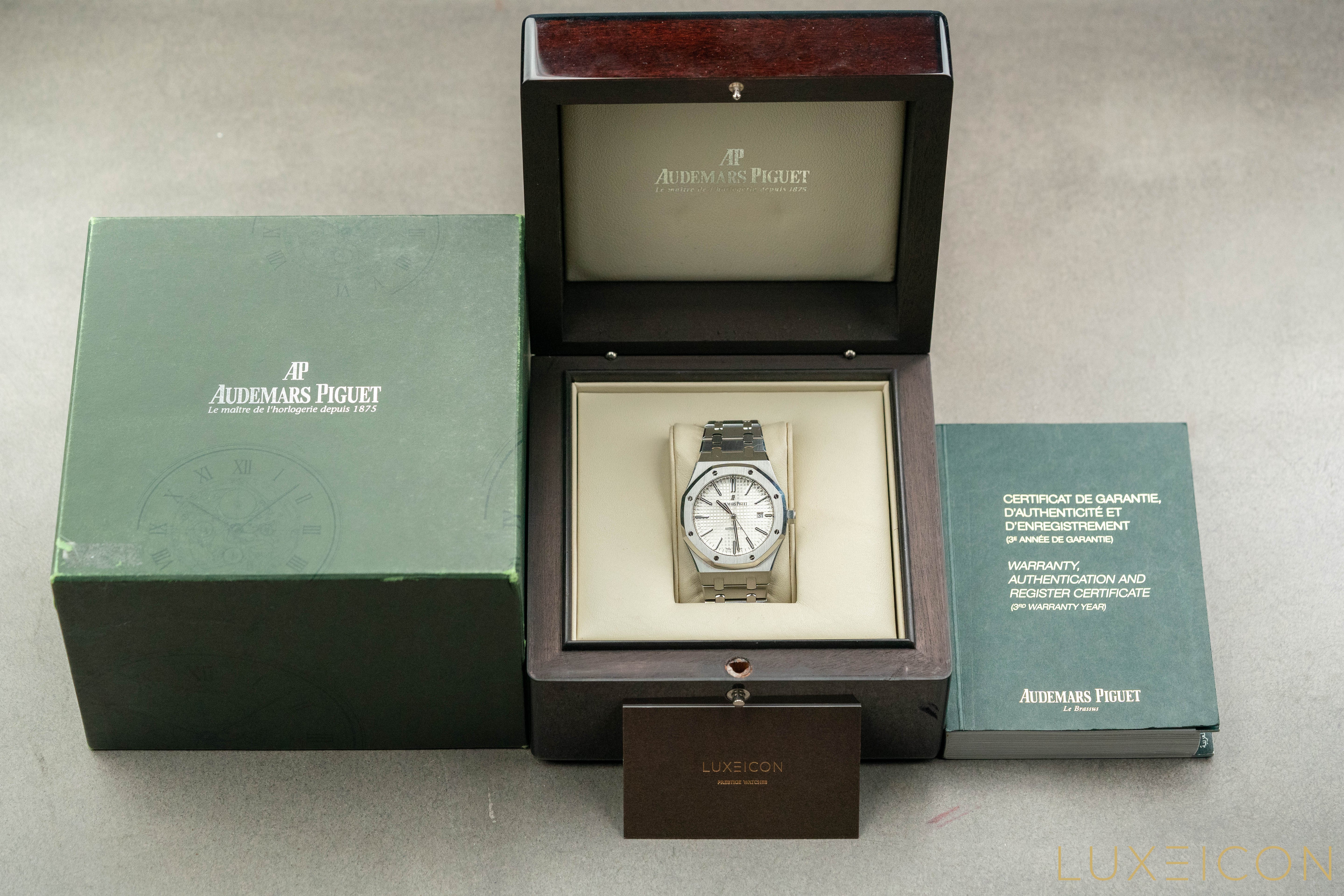 Audemars Piguet Royal Oak Selfwinding 41mm 15400ST White Dial 2014