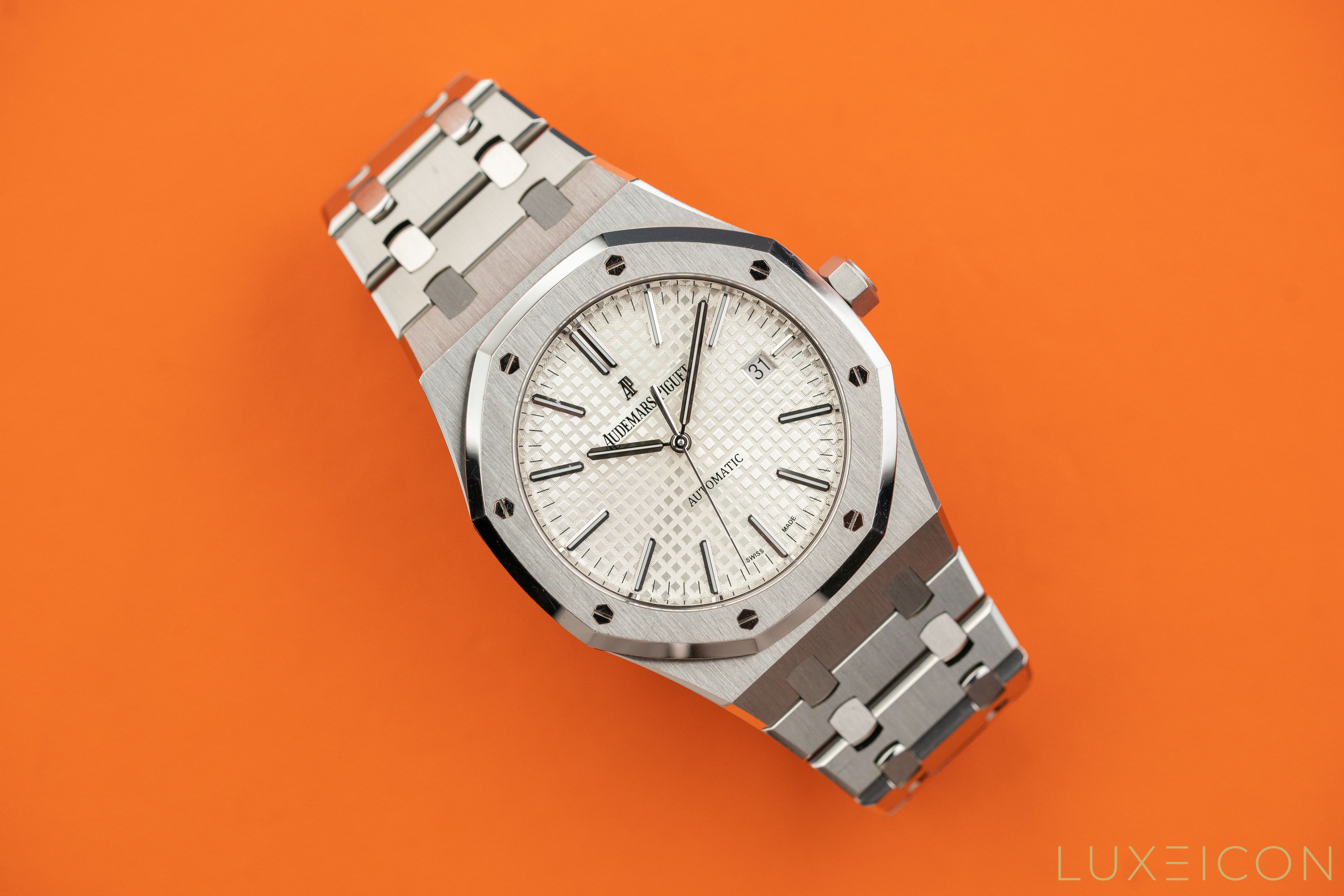 Audemars Piguet Royal Oak Selfwinding 41mm 15400ST White Dial 2014