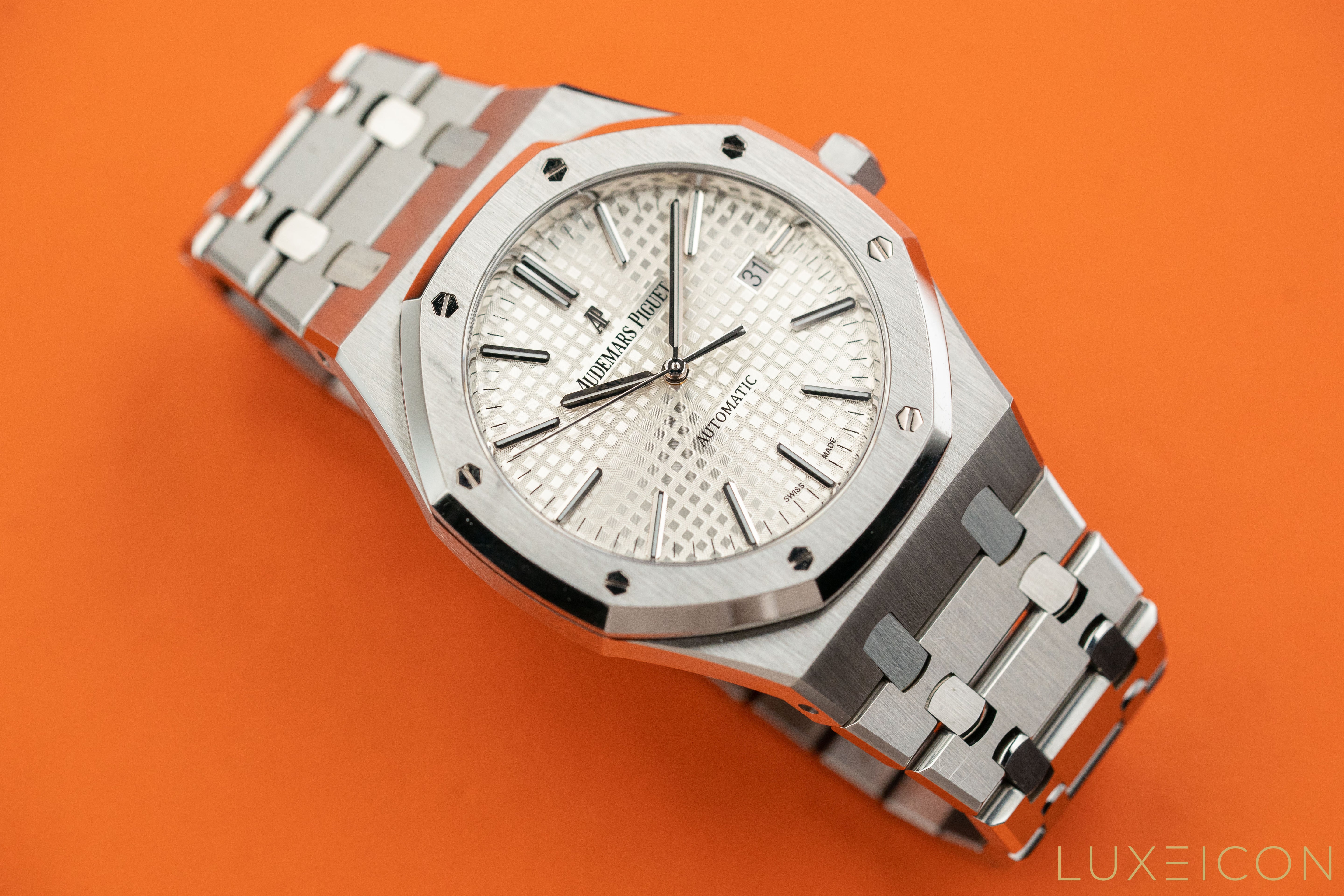 Audemars Piguet Royal Oak Selfwinding 41mm 15400ST White Dial 2014