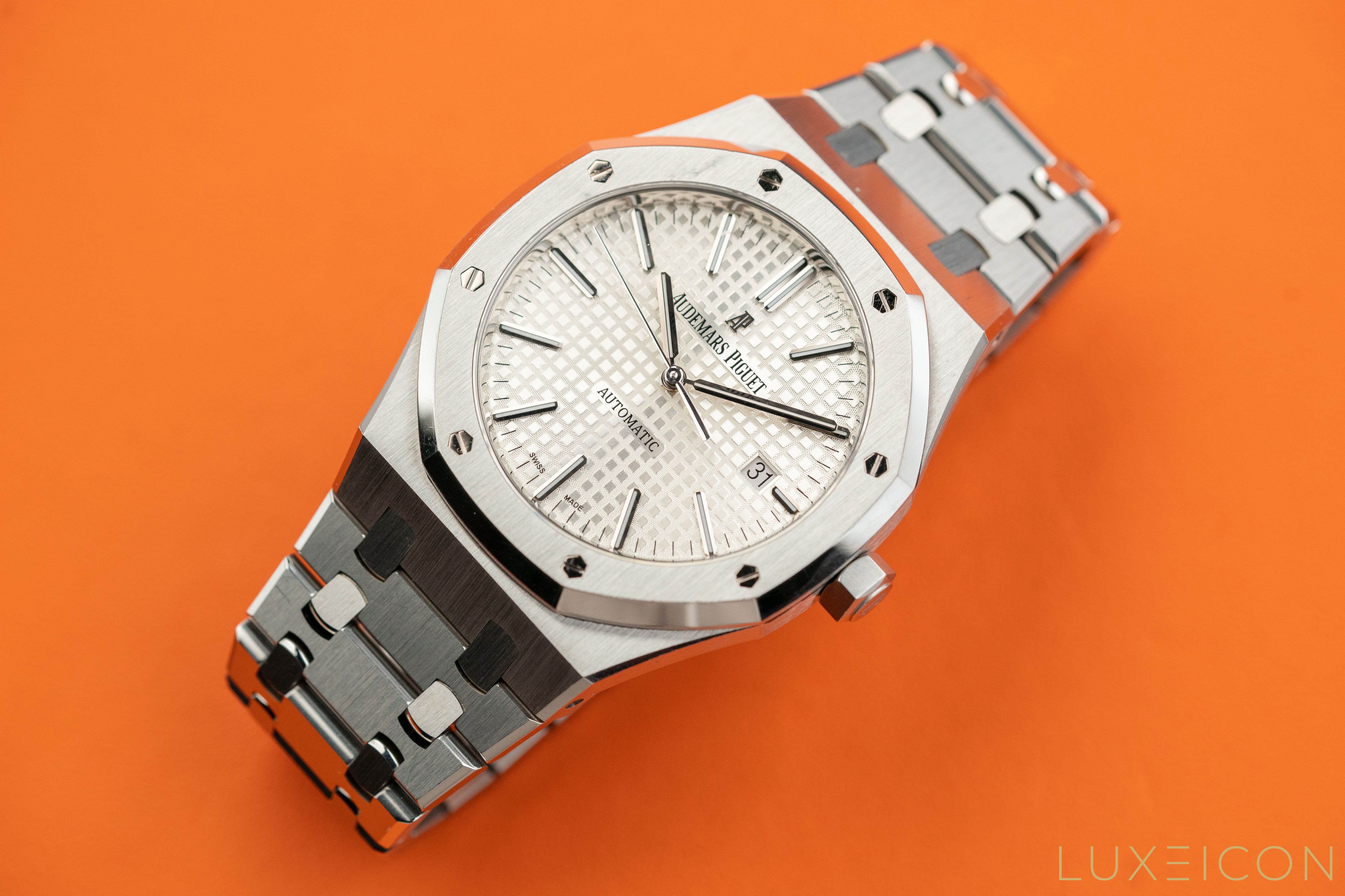 Audemars Piguet Royal Oak Selfwinding 41mm 15400ST White Dial 2014