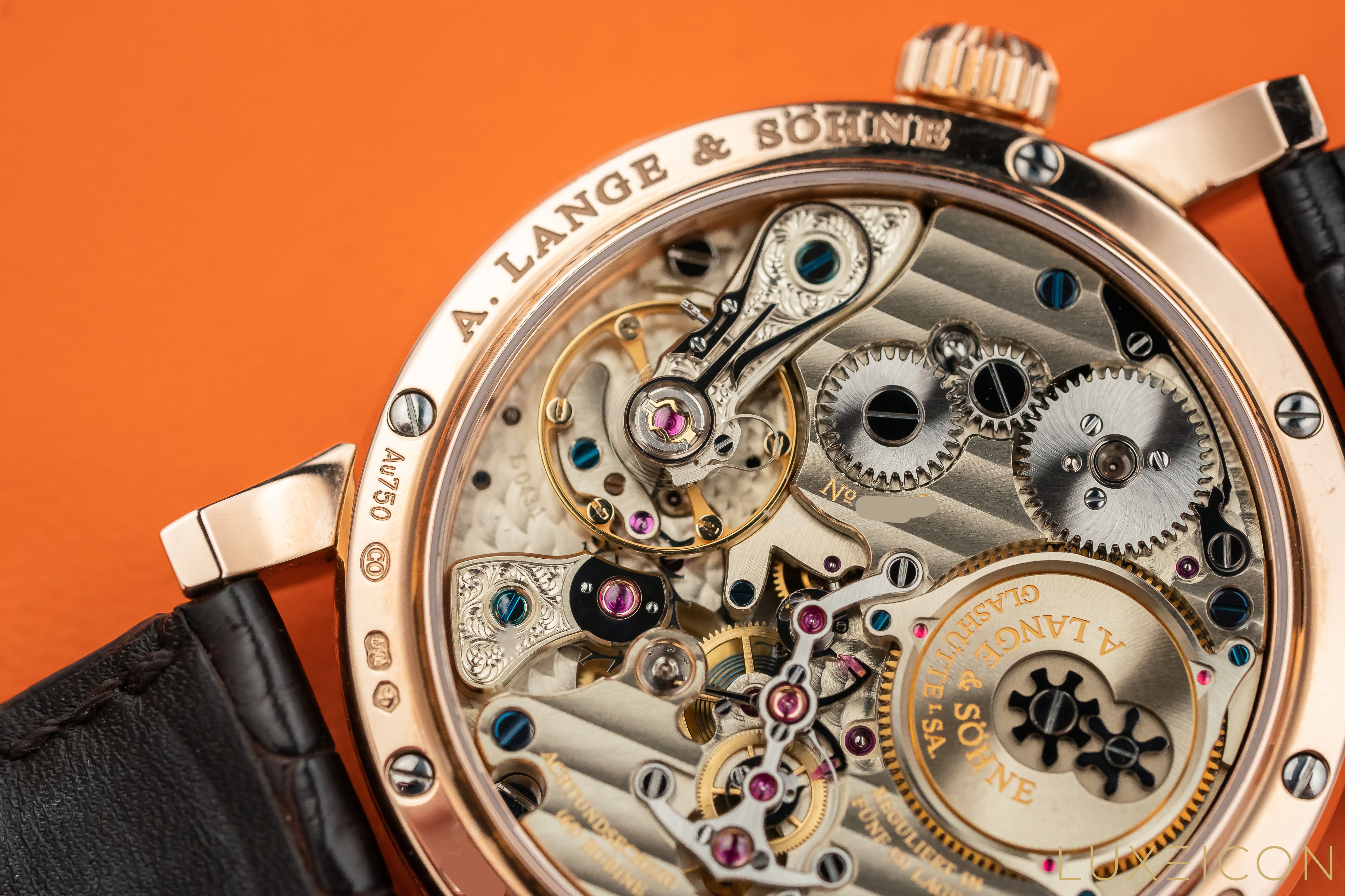 A. Lange & Söhne Zeitwerk 140.032 silver dial rose gold 2014