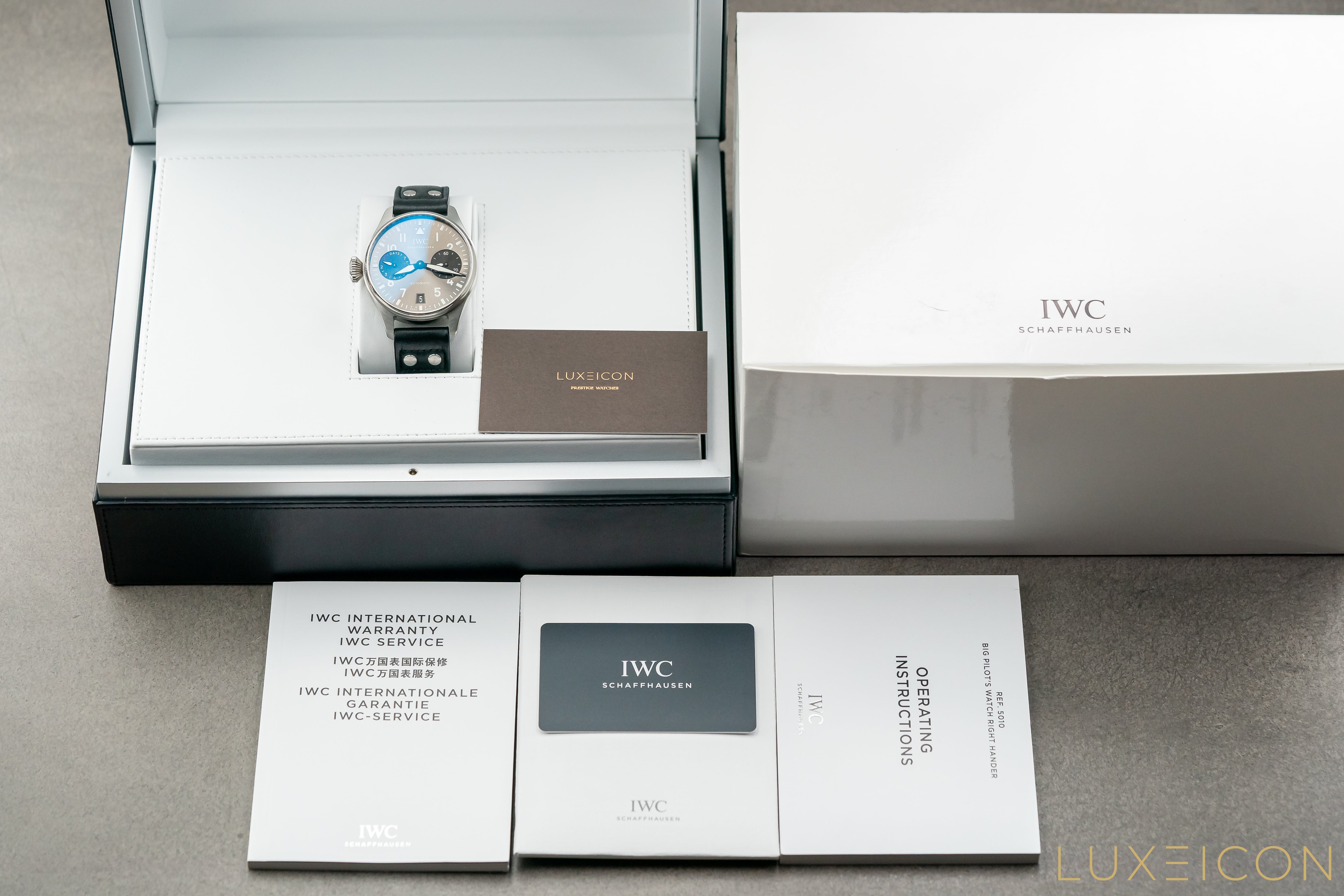 IWC Big Pilot RIGHT-HANDER IW501012 LIMITED 250 PCS 2019