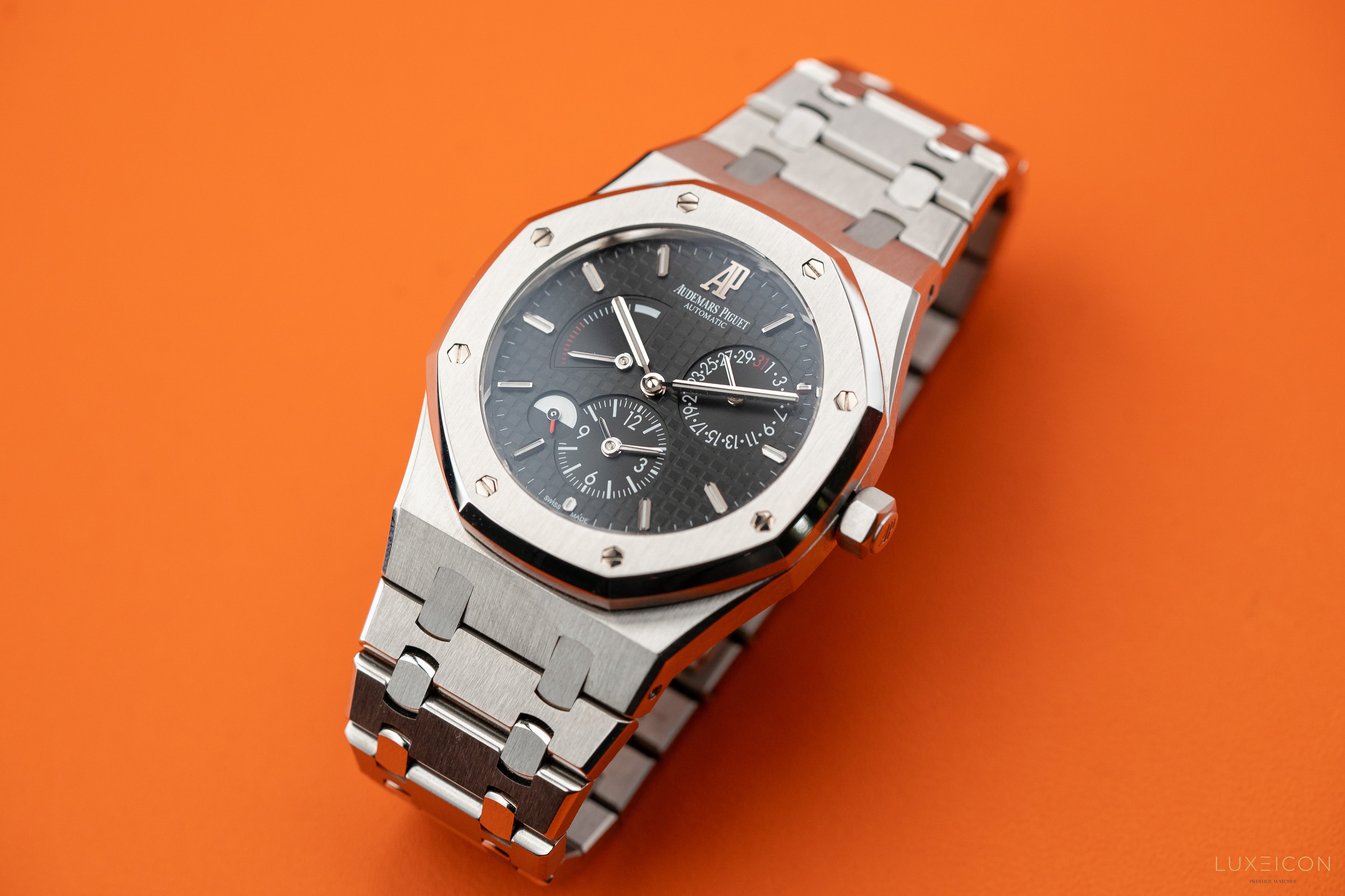 Audemars Piguet Royal Oak Dual Time Black Dial 39mm 26120ST.OO.1220ST.03