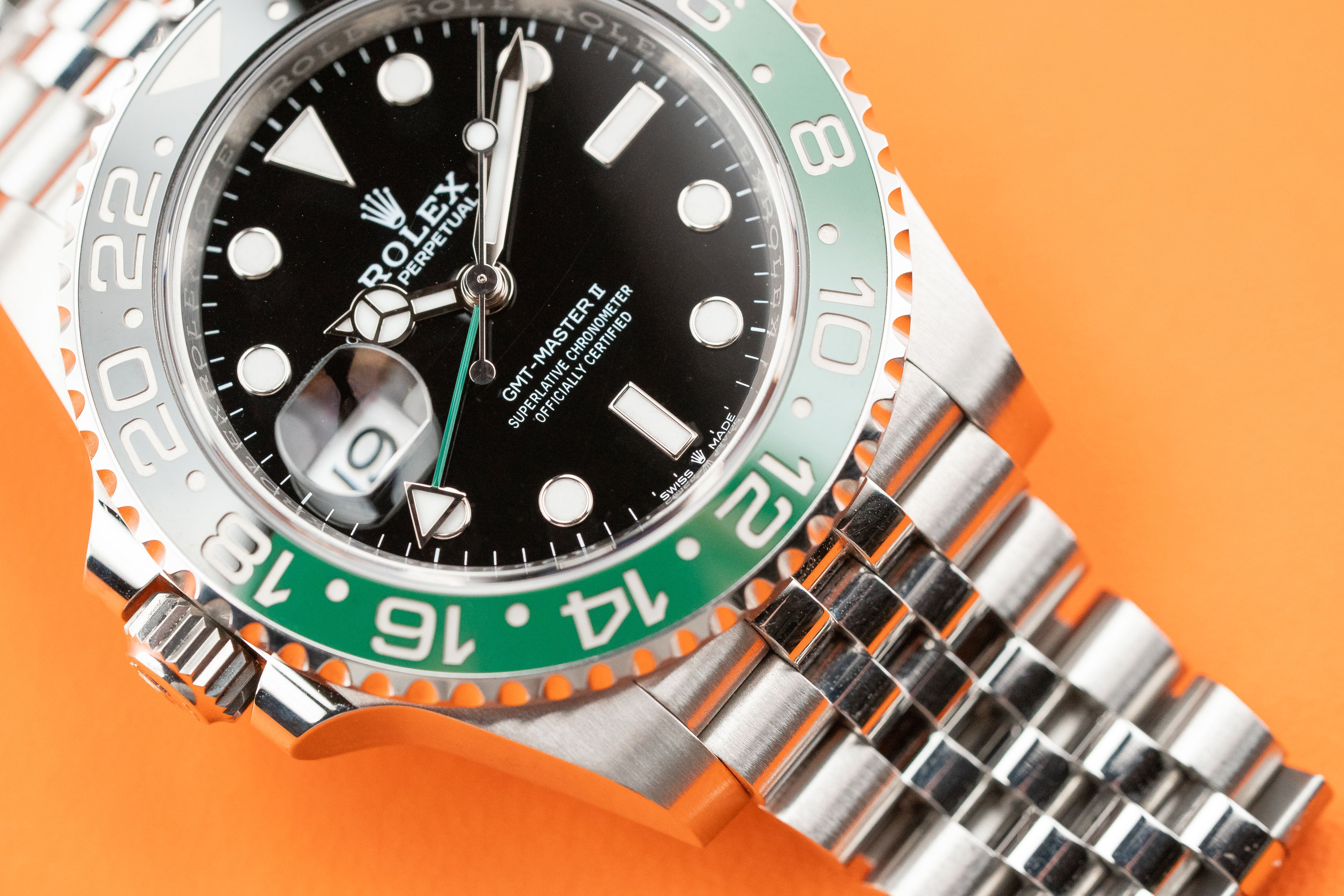 Rolex GMT-Master II Steel Sprite Lefty Jubilee 126720VTNR