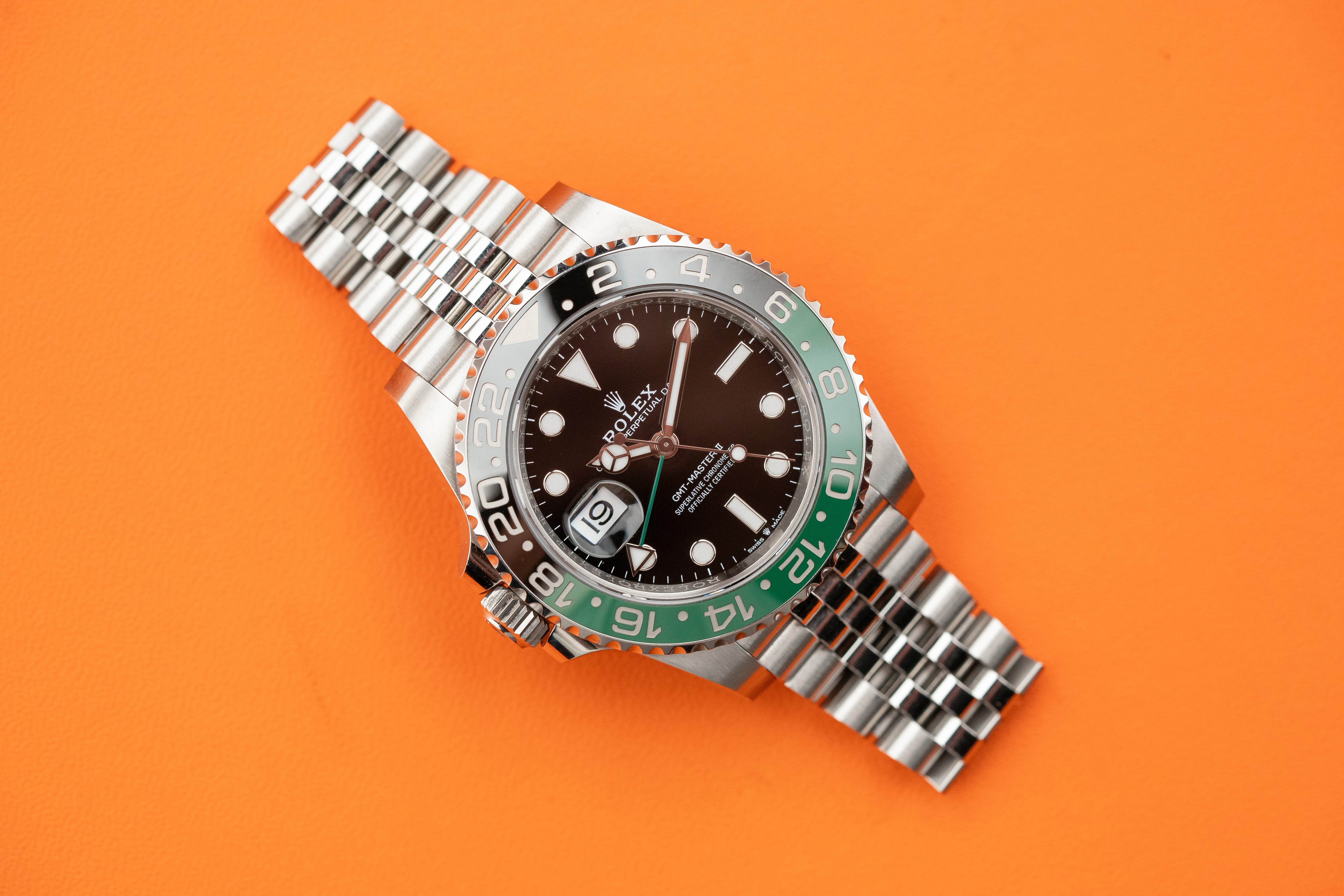 Rolex GMT-Master II Steel Sprite Lefty Jubilee 126720VTNR