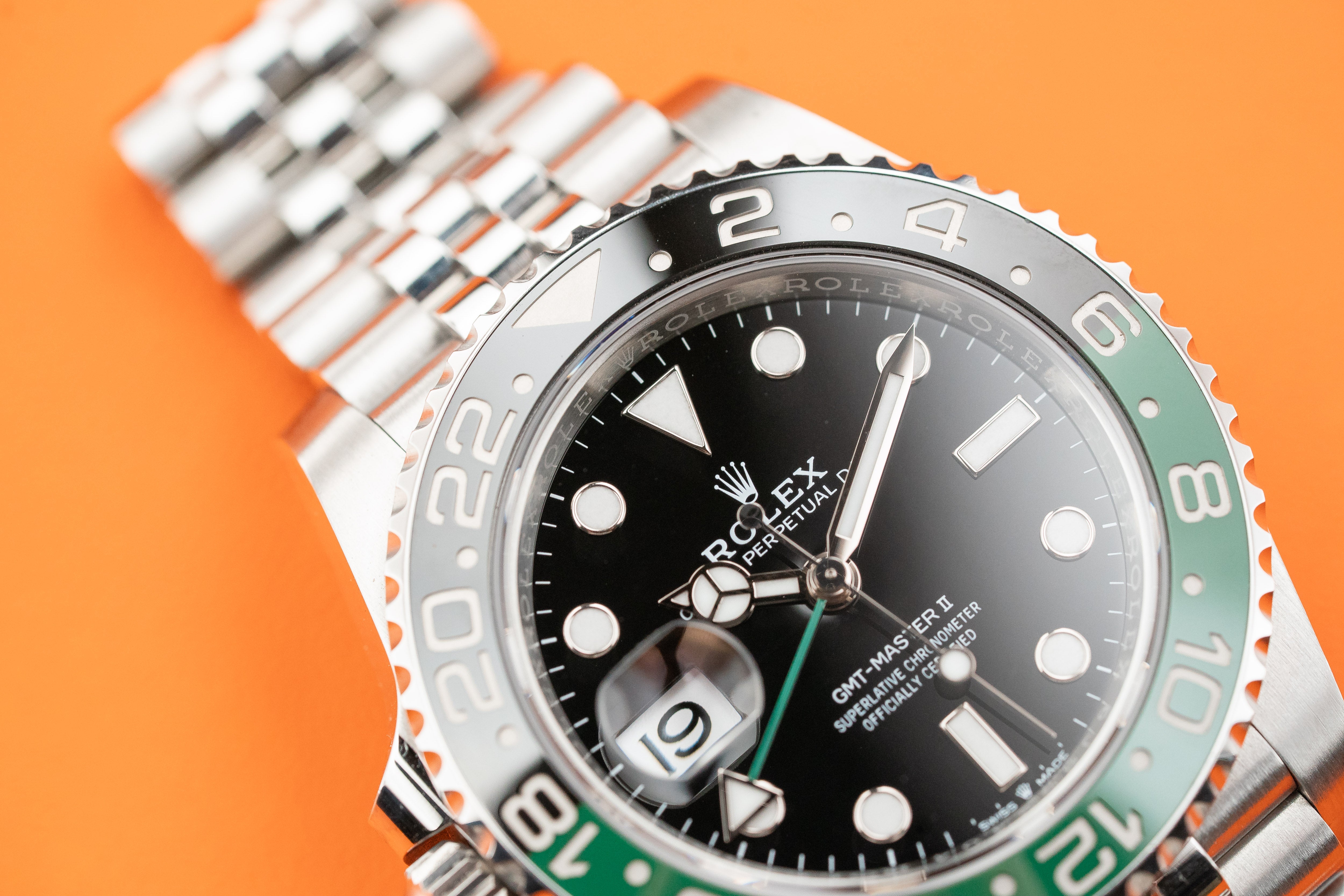 Rolex GMT-Master II Steel Sprite Lefty Jubilee 126720VTNR