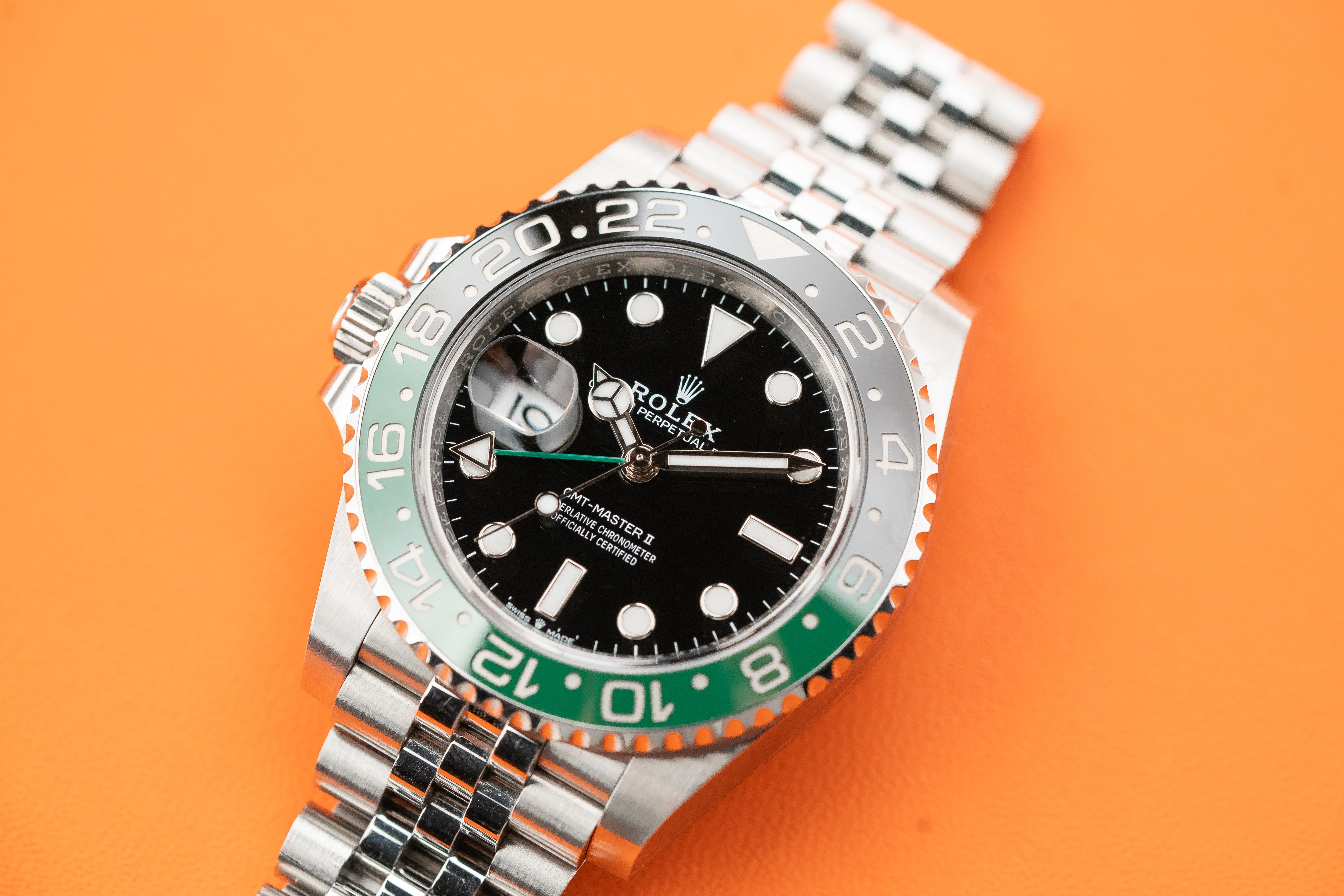 Rolex GMT-Master II Steel Sprite Lefty Jubilee 126720VTNR