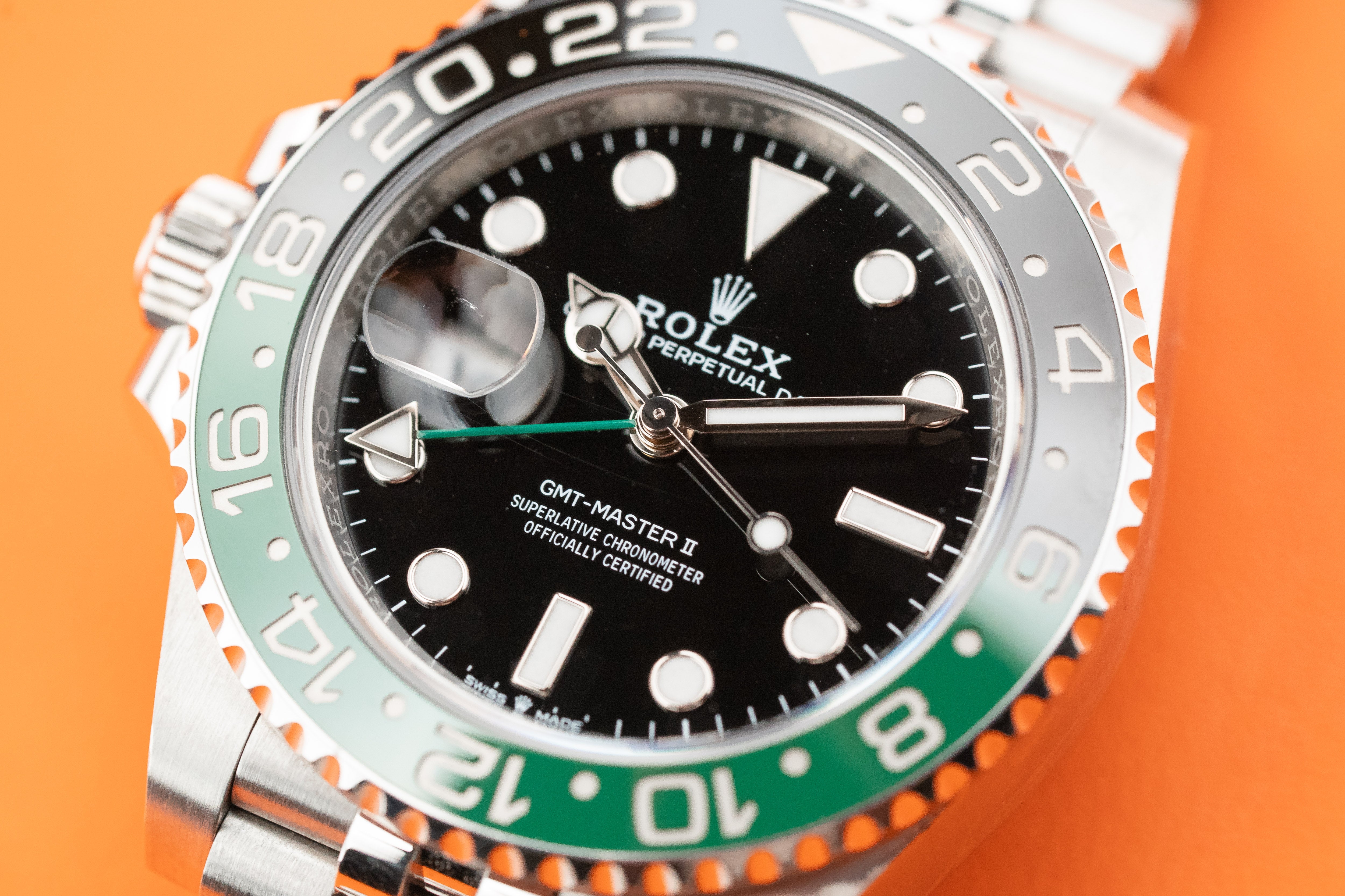 Rolex GMT-Master II Steel Sprite Lefty Jubilee 126720VTNR