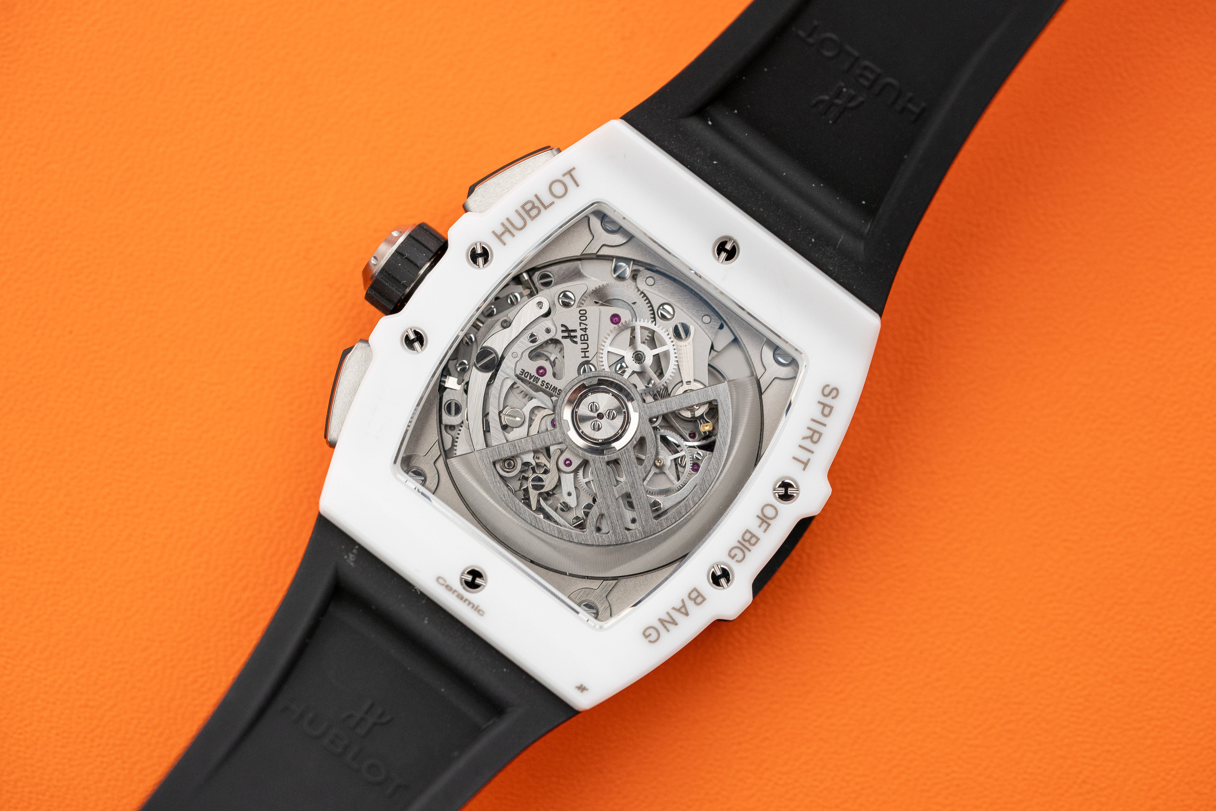 Hublot Spirit of Big Bang Chronograph White Ceramic Skeleton 42mm