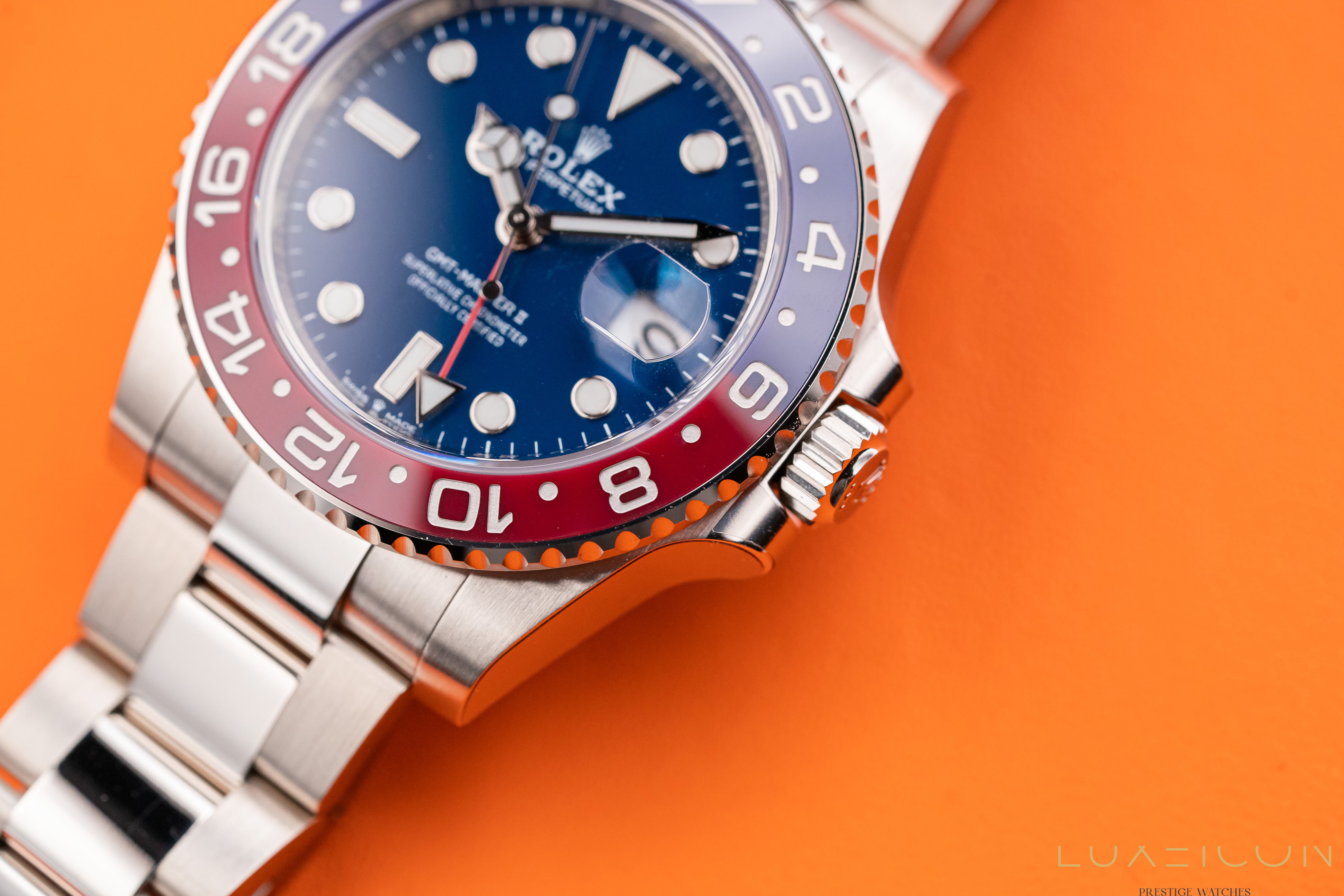 Rolex GMT Master II 126719BLRO Blue Pepsi 18ct White Gold