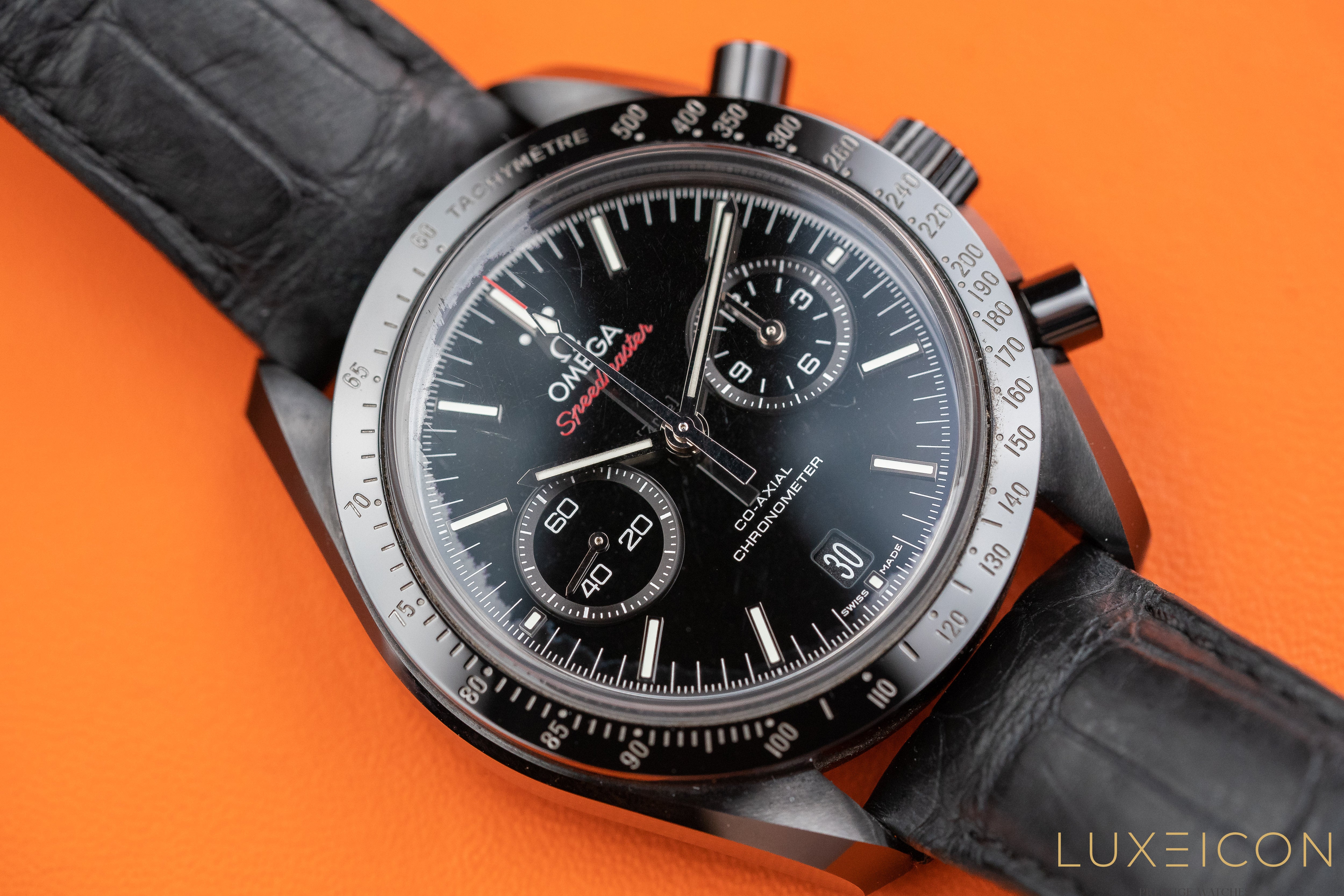 Omega Speedmaster Professional Moonwatch Dark Side Of The Moon 44mm Ceramic 2015