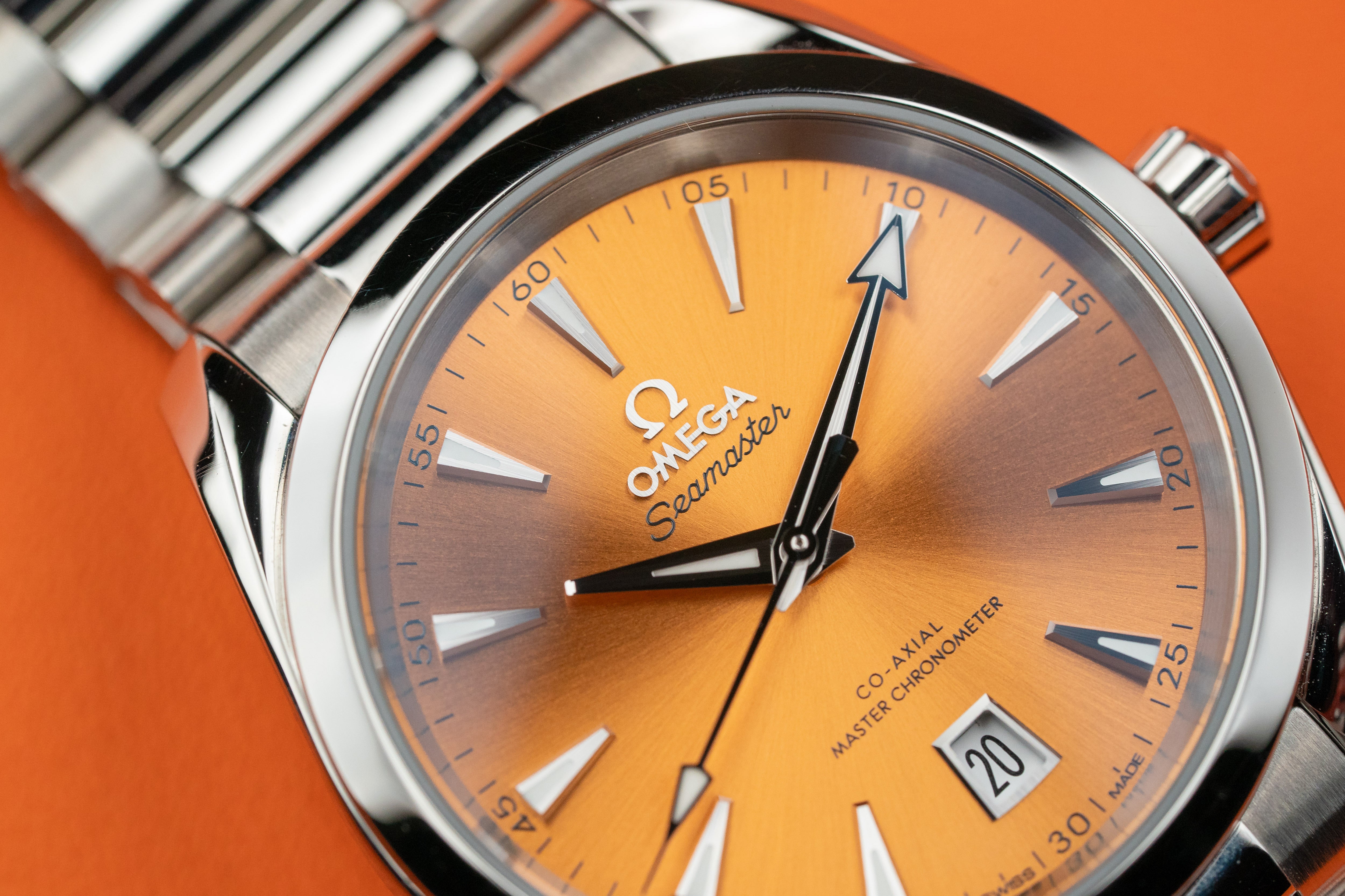 Omega Seamaster Aqua Terra Shades Co-Axial Master Chronometer Saffron 38mm