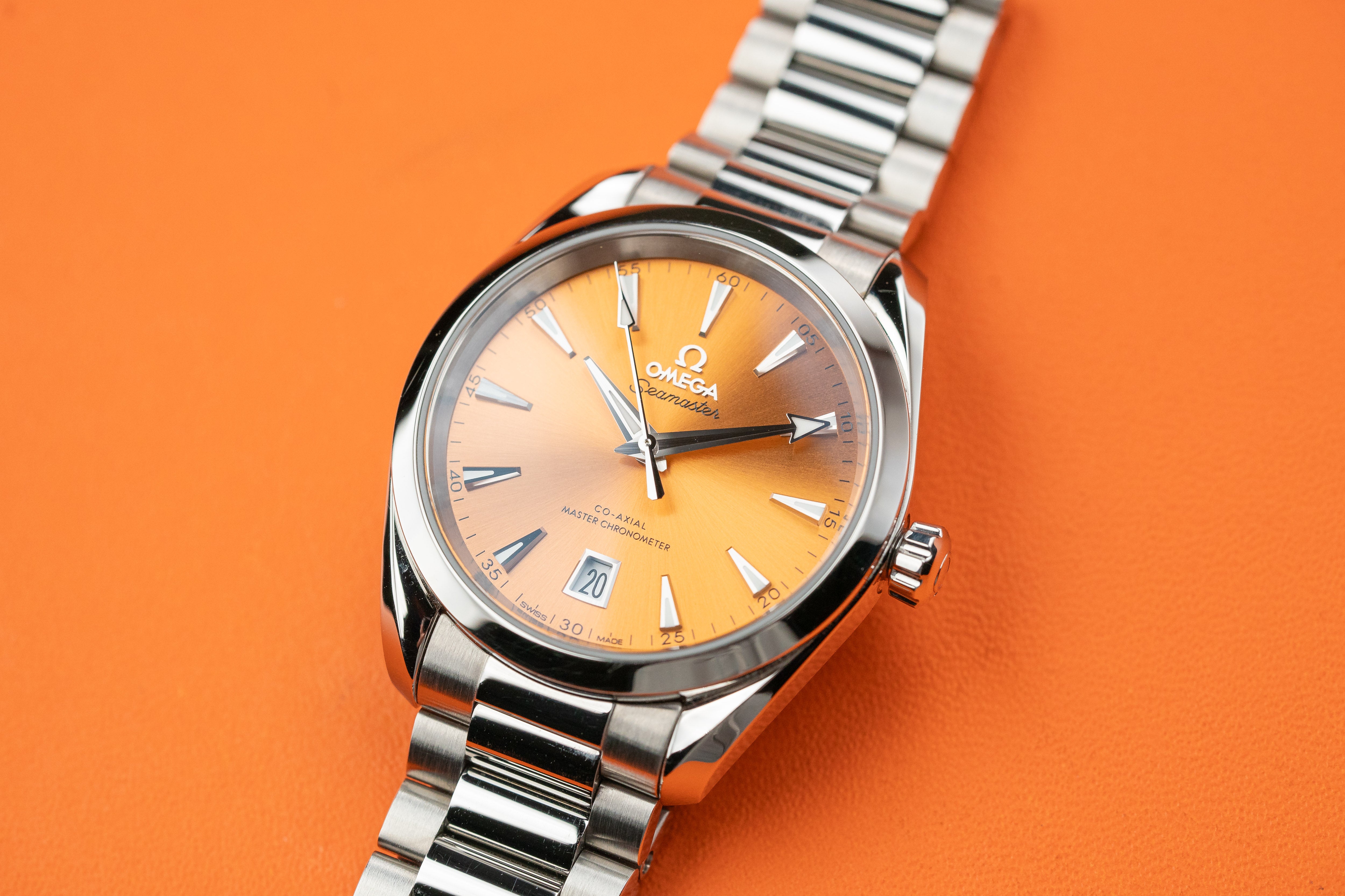 Omega Seamaster Aqua Terra Shades Co-Axial Master Chronometer Saffron 38mm