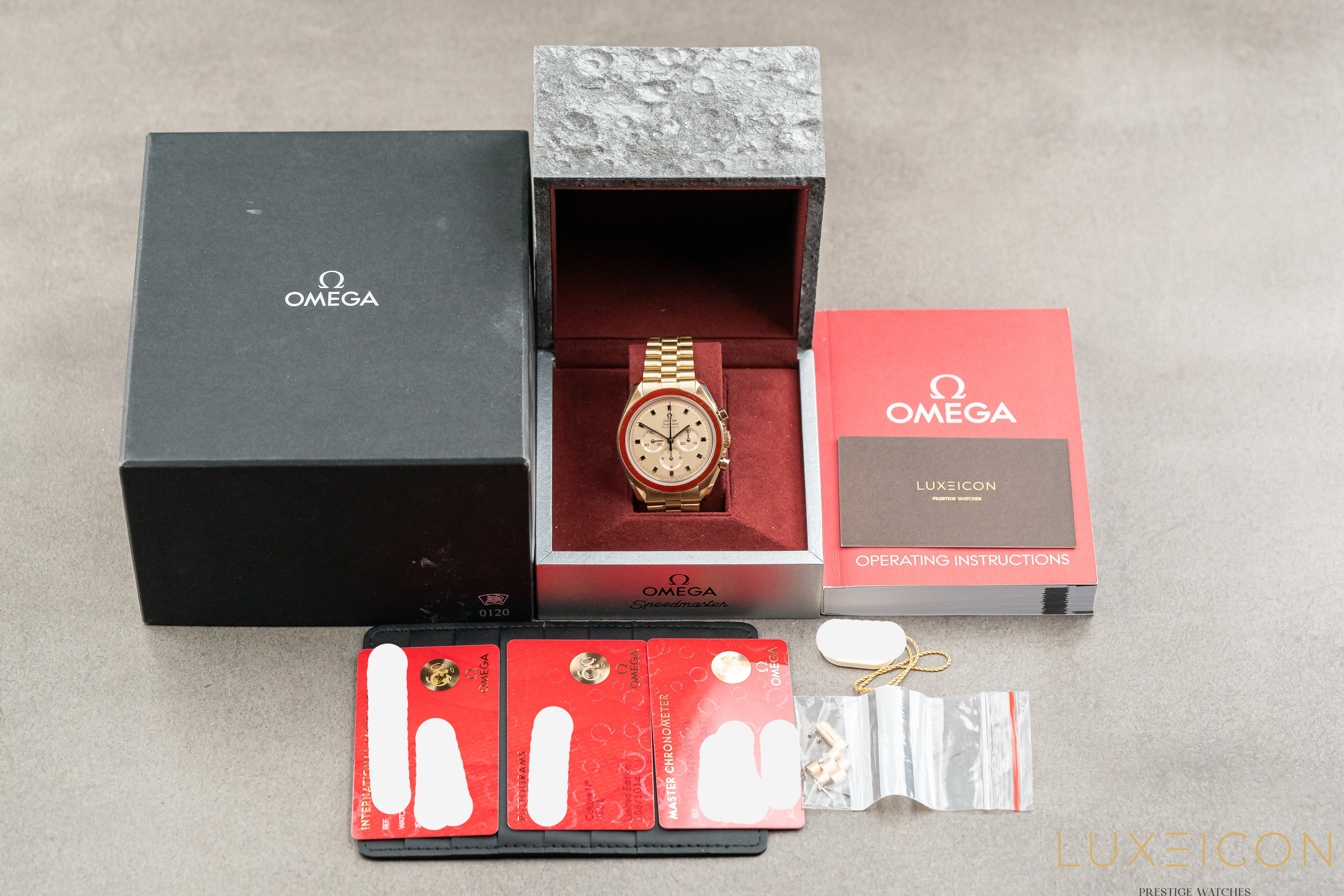 Omega Speedmaster Professional Moonwatch Apollo 11 50th Anniversary Limited 18k 42mm 2020