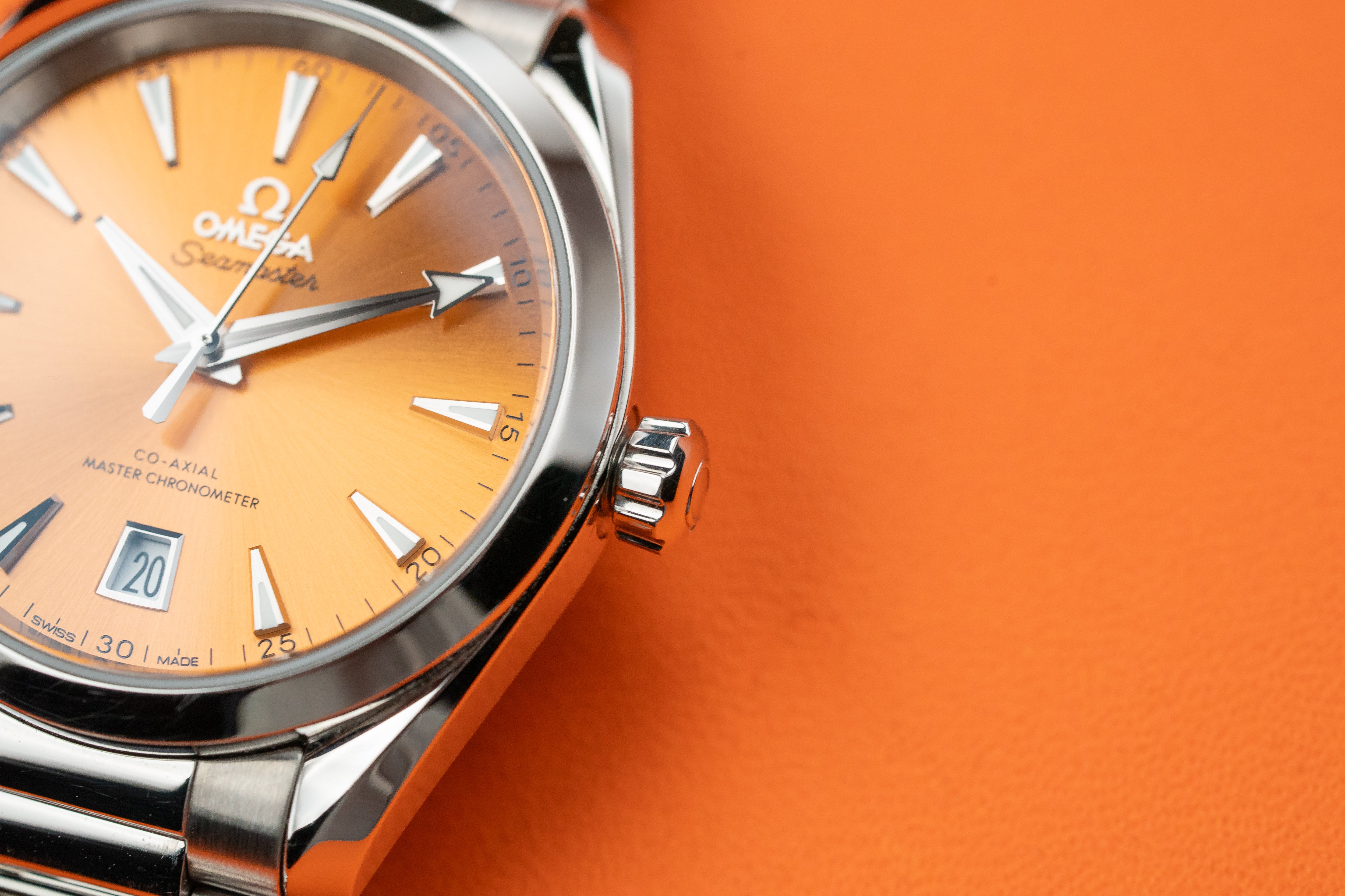 Omega Seamaster Aqua Terra Shades Co-Axial Master Chronometer Saffron 38mm