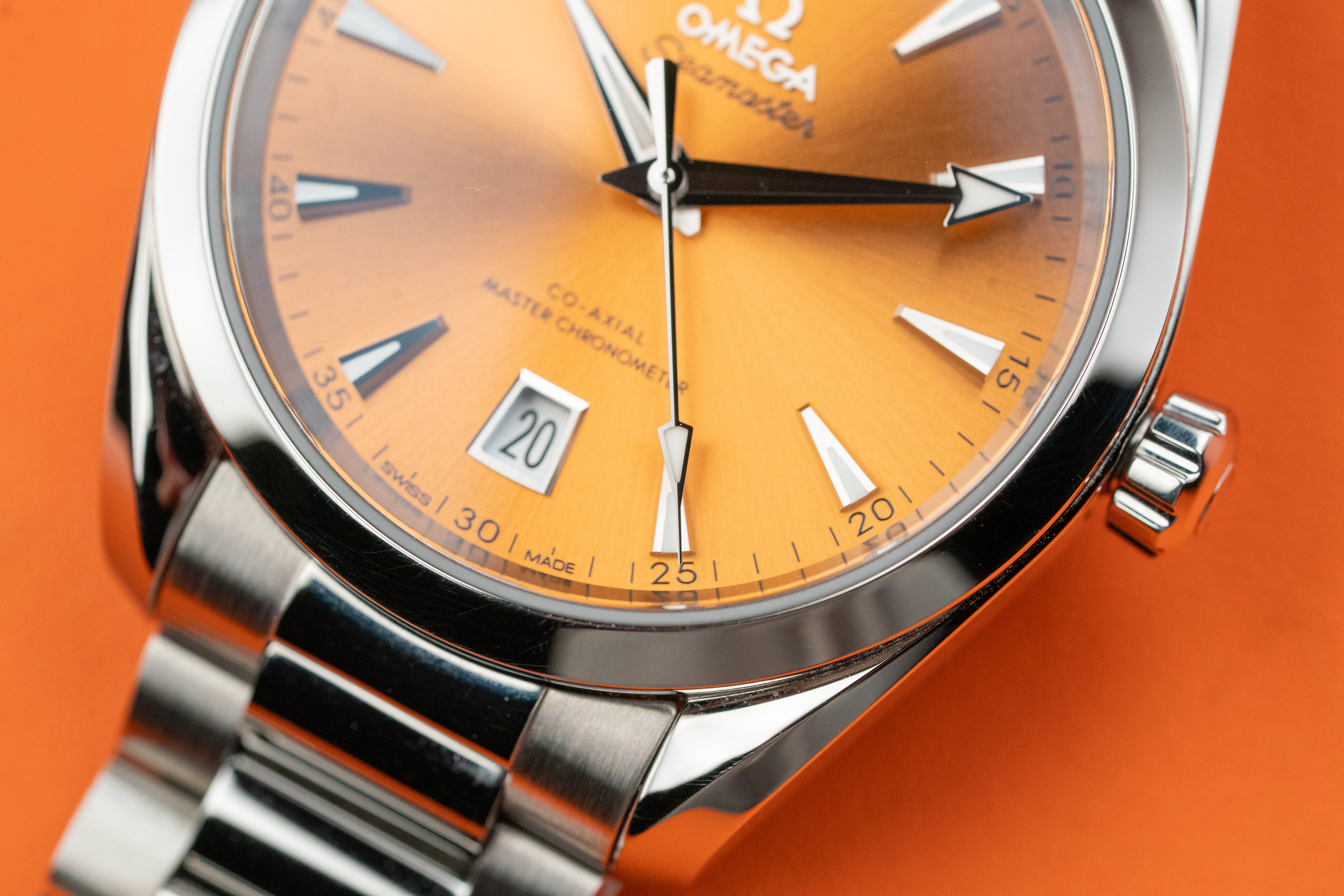 Omega Seamaster Aqua Terra Shades Co-Axial Master Chronometer Saffron 38mm