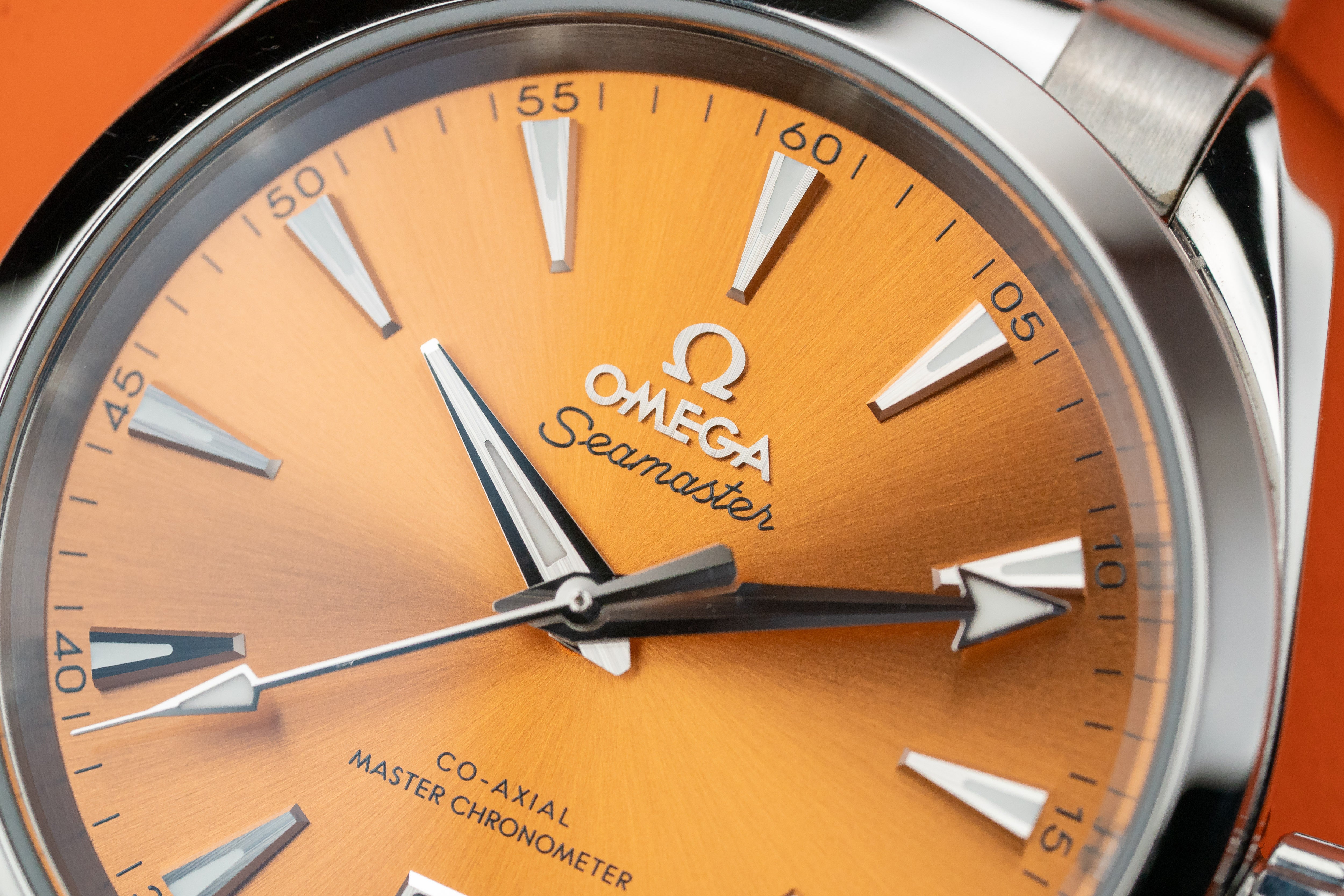 Omega Seamaster Aqua Terra Shades Co-Axial Master Chronometer Saffron 38mm