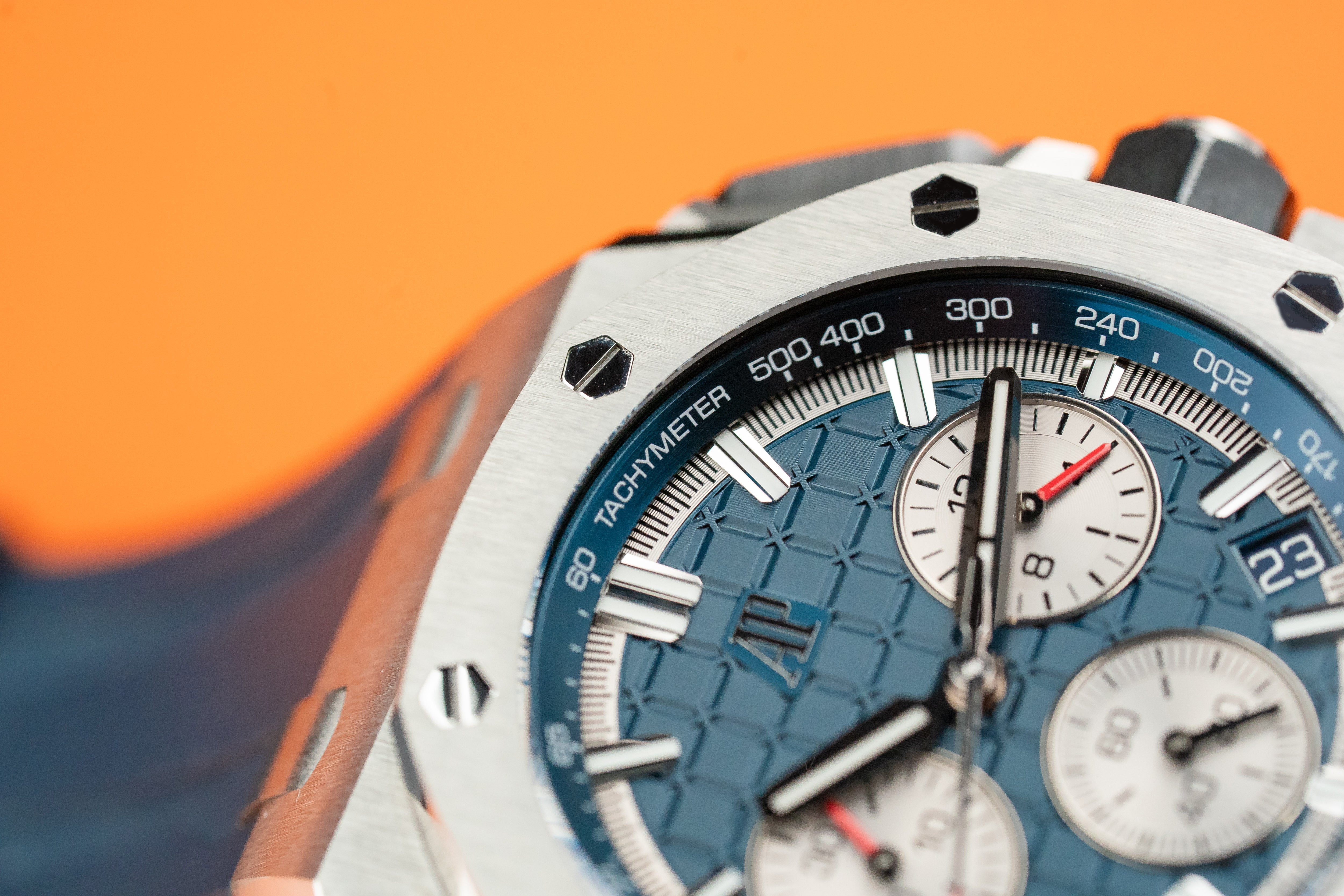 Audemars Piguet Royal Oak Offshore Chronograph Titanium Blue Dial 26420TI 2023