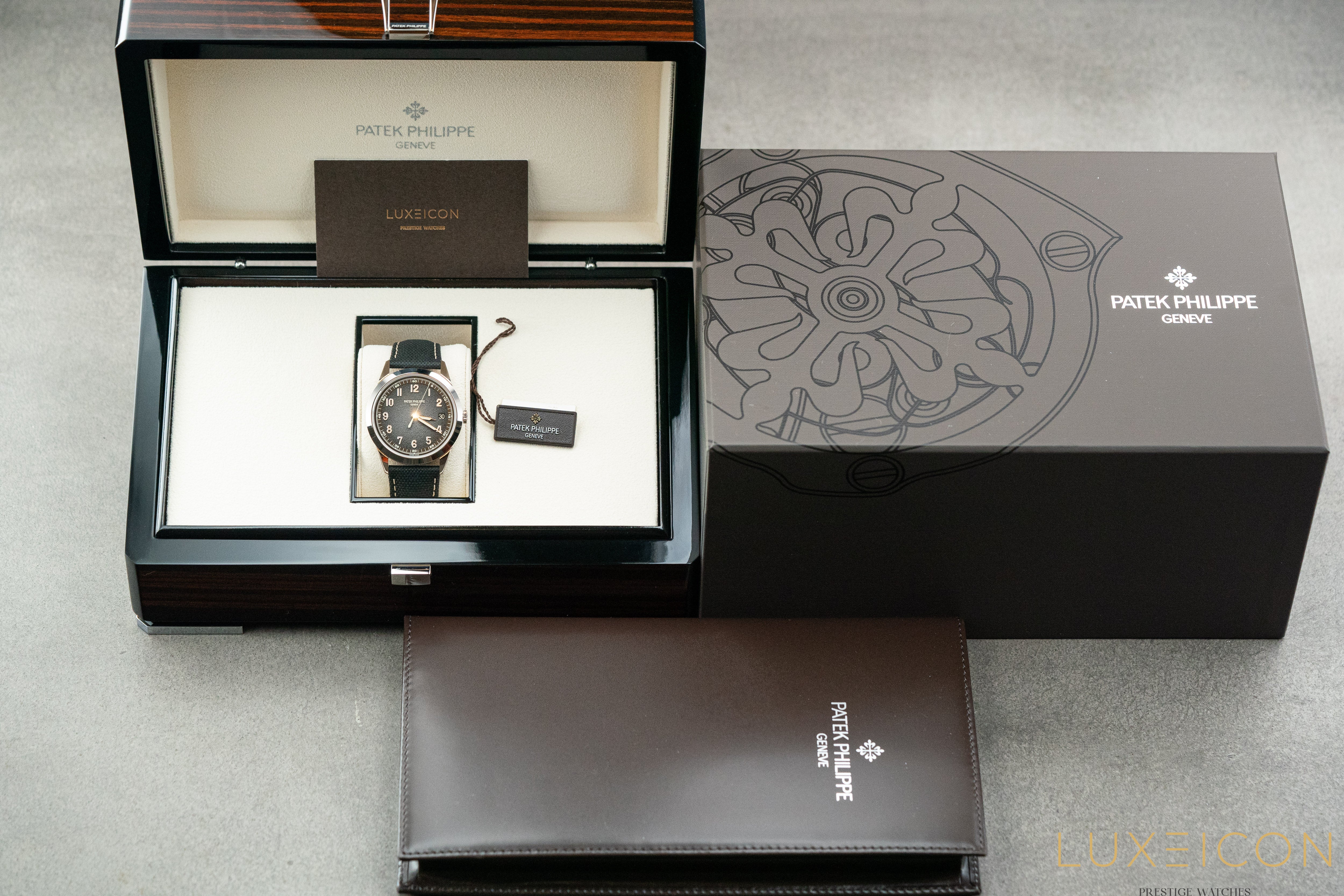 Patek Philippe Calatrava 5226G-001 White Gold Textured Charcoal Dial 2026