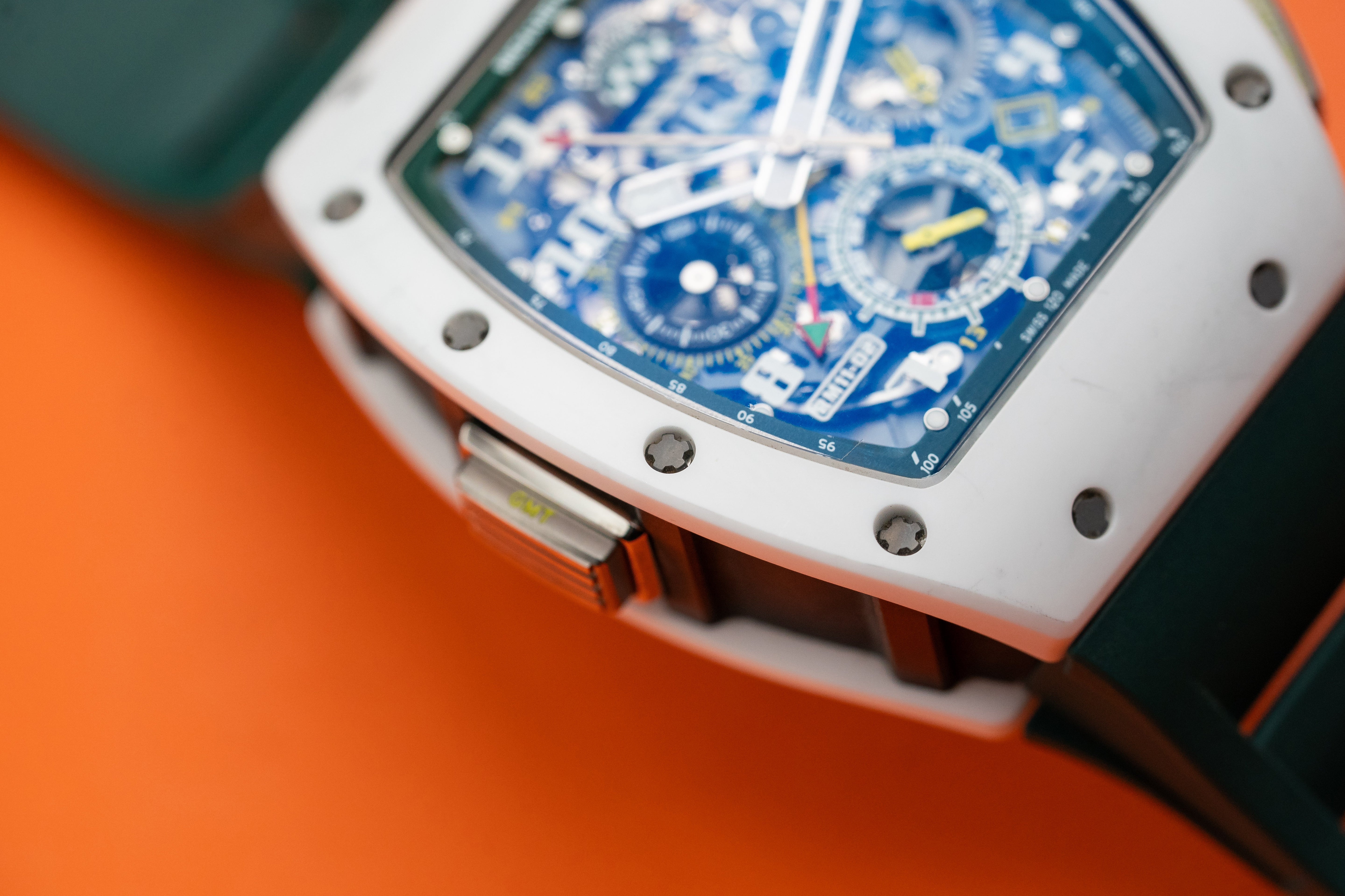 Richard Mille RM11-02 Le Mans Classic white Ceramic Skeleton Dial 2018