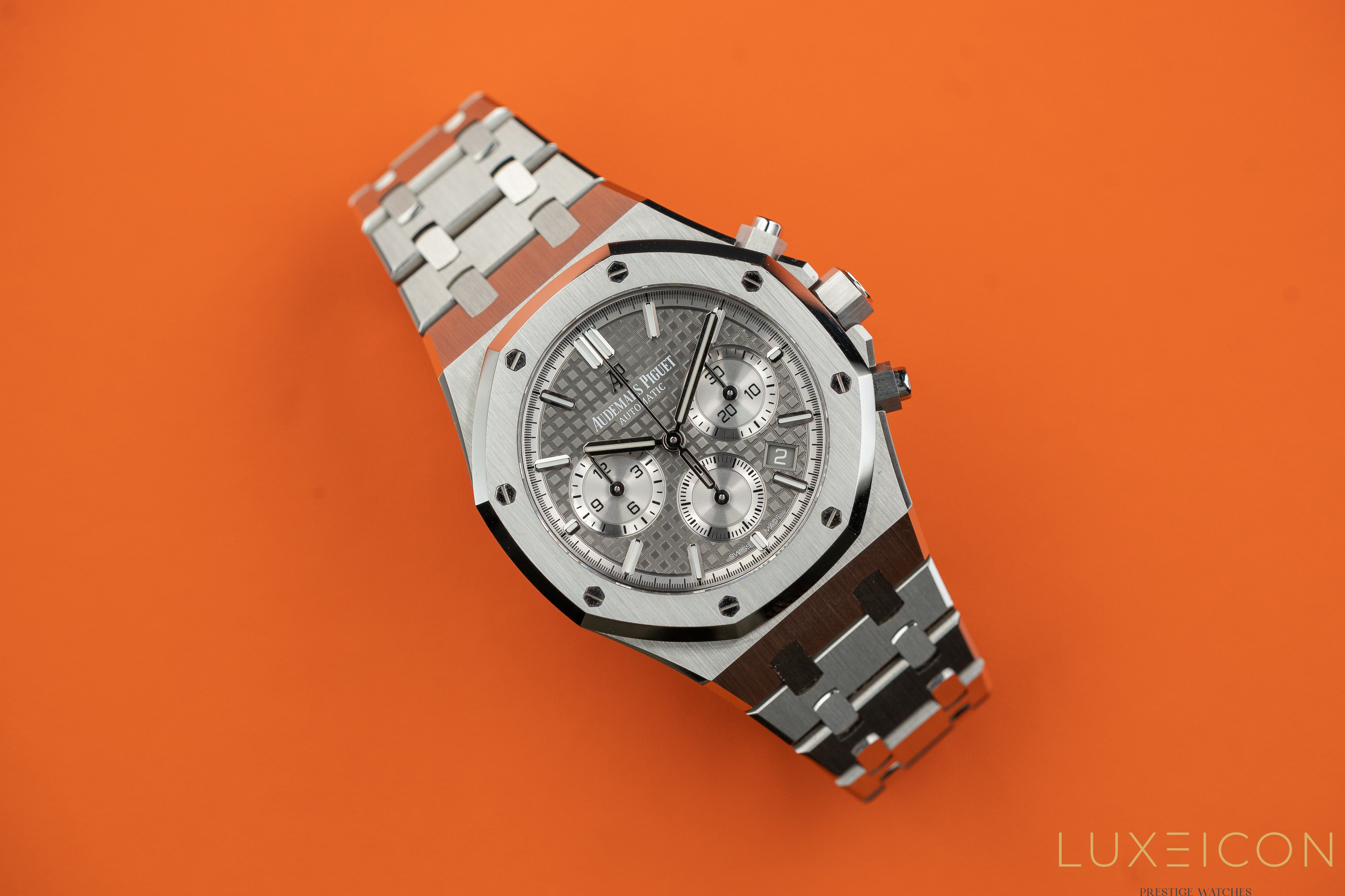 Audemars Piguet Royal Oak Chronograph 26315ST Rutheniam Grey Dial Stainless 38mm