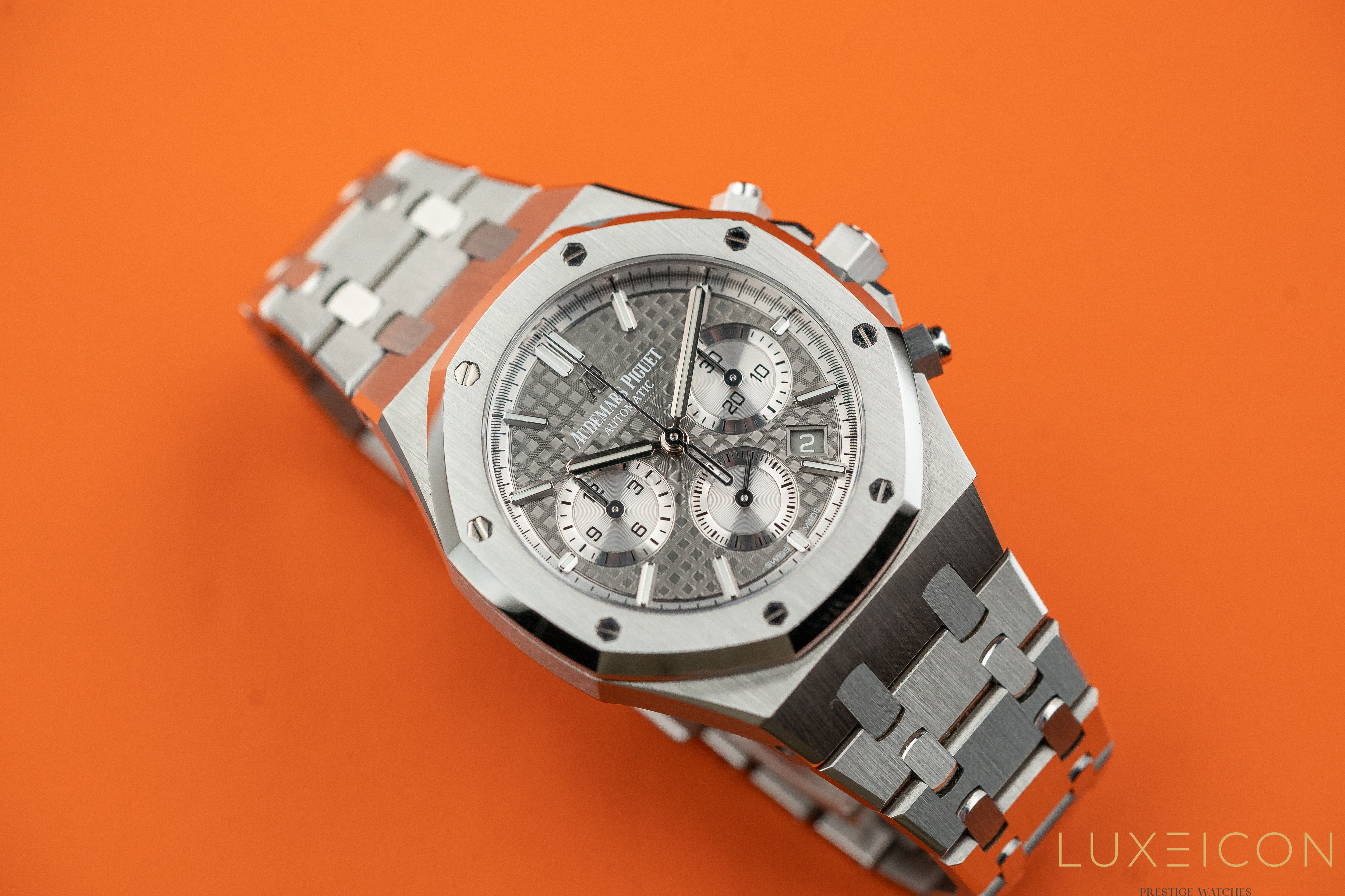 Audemars Piguet Royal Oak Chronograph 26315ST Rutheniam Grey Dial Stainless 38mm