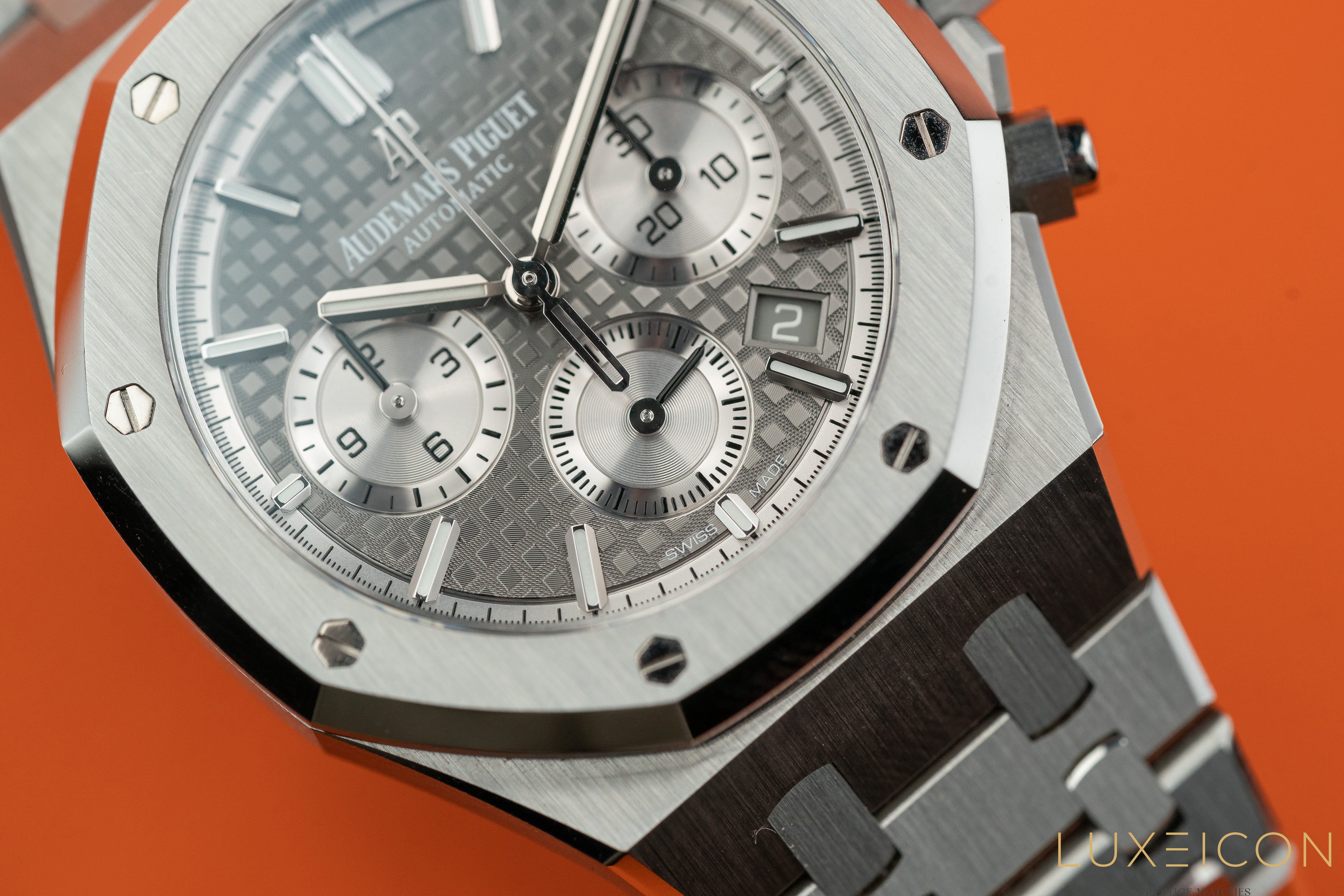 Audemars Piguet Royal Oak Chronograph 26315ST Rutheniam Grey Dial Stainless 38mm