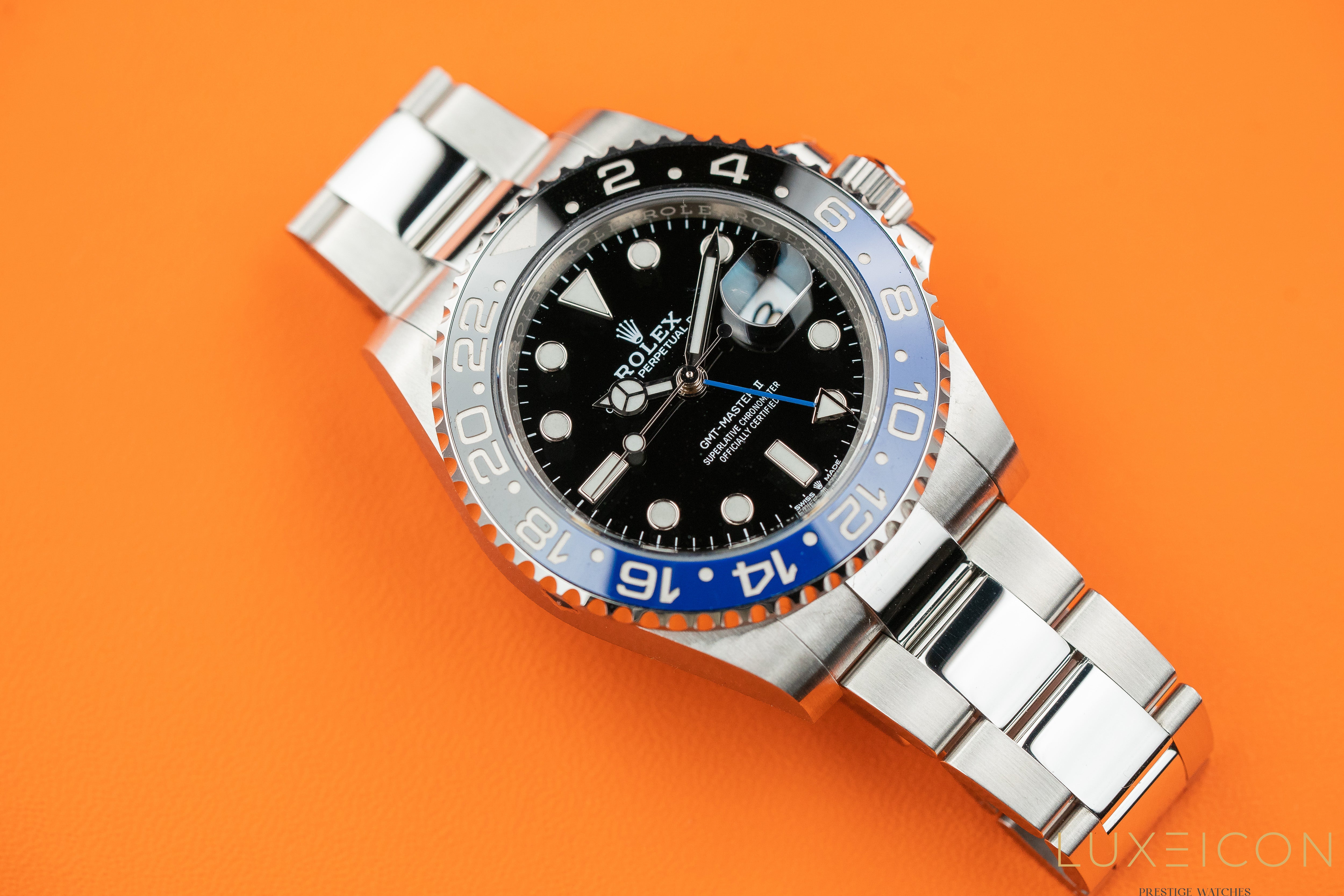 Rolex GMT-Master II 40mm Batman Oyster Bracelet 126710BLNR 2022