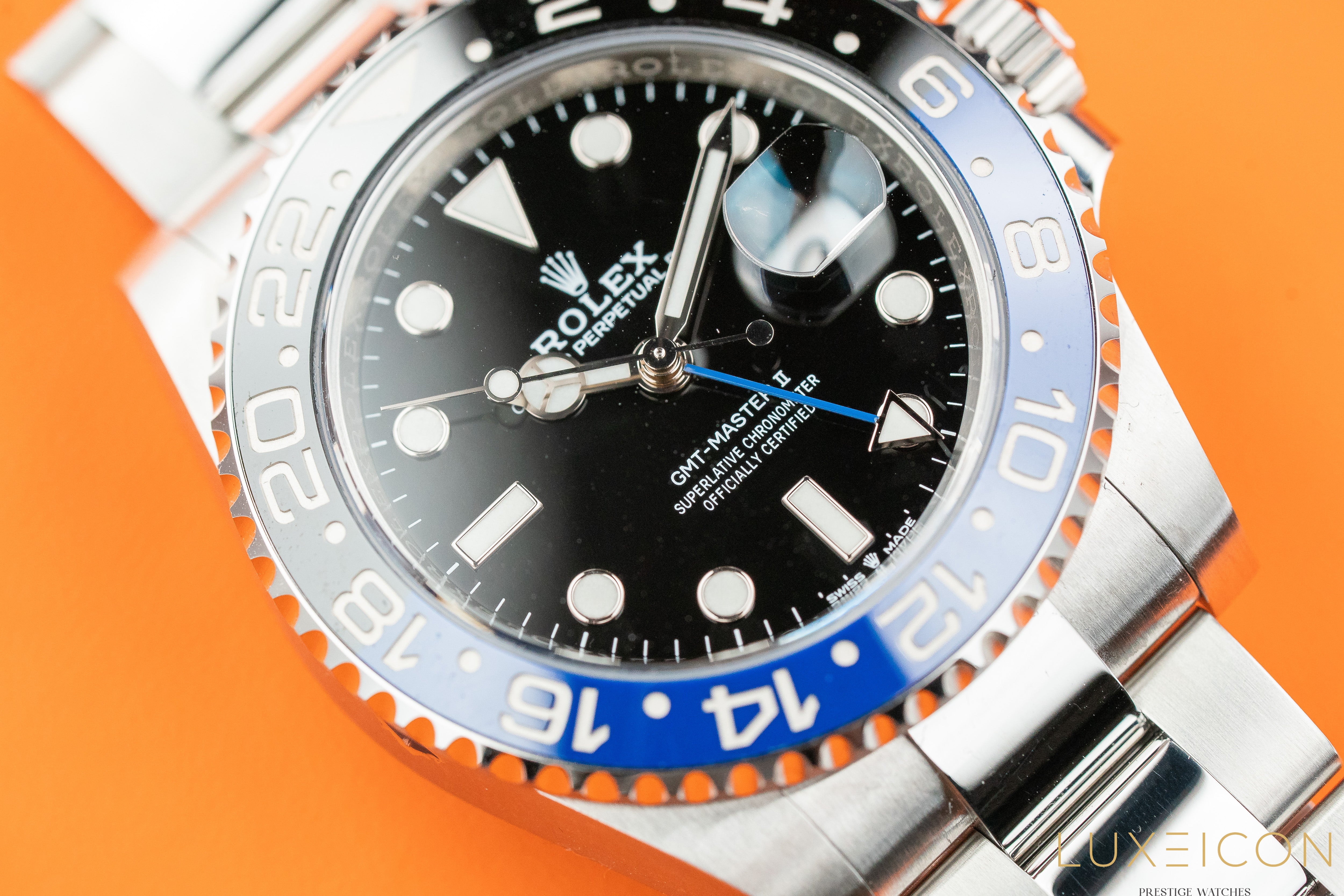 Rolex GMT-Master II 40mm Batman Oyster Bracelet 126710BLNR 2022