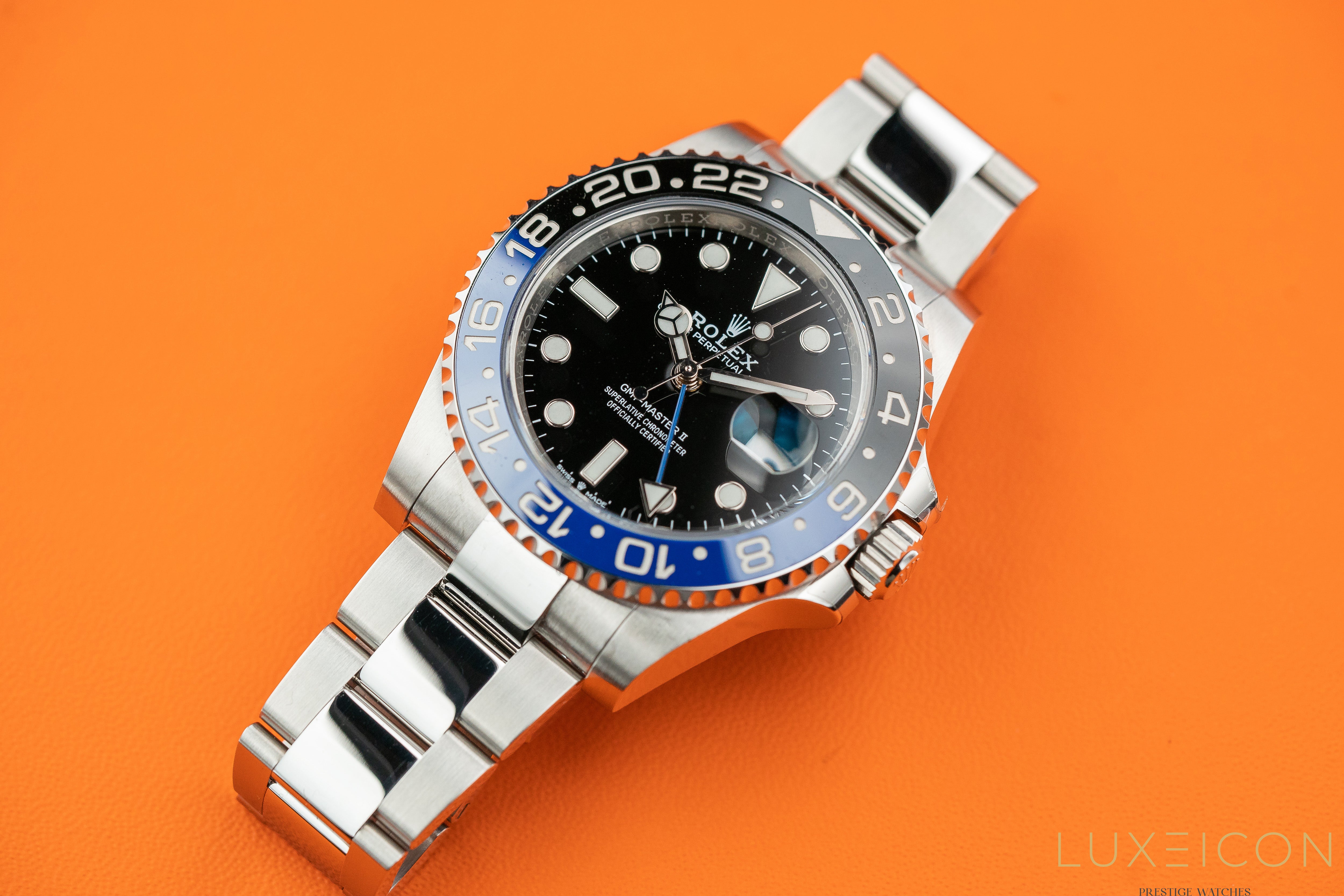 Rolex GMT-Master II 40mm Batman Oyster Bracelet 126710BLNR 2022