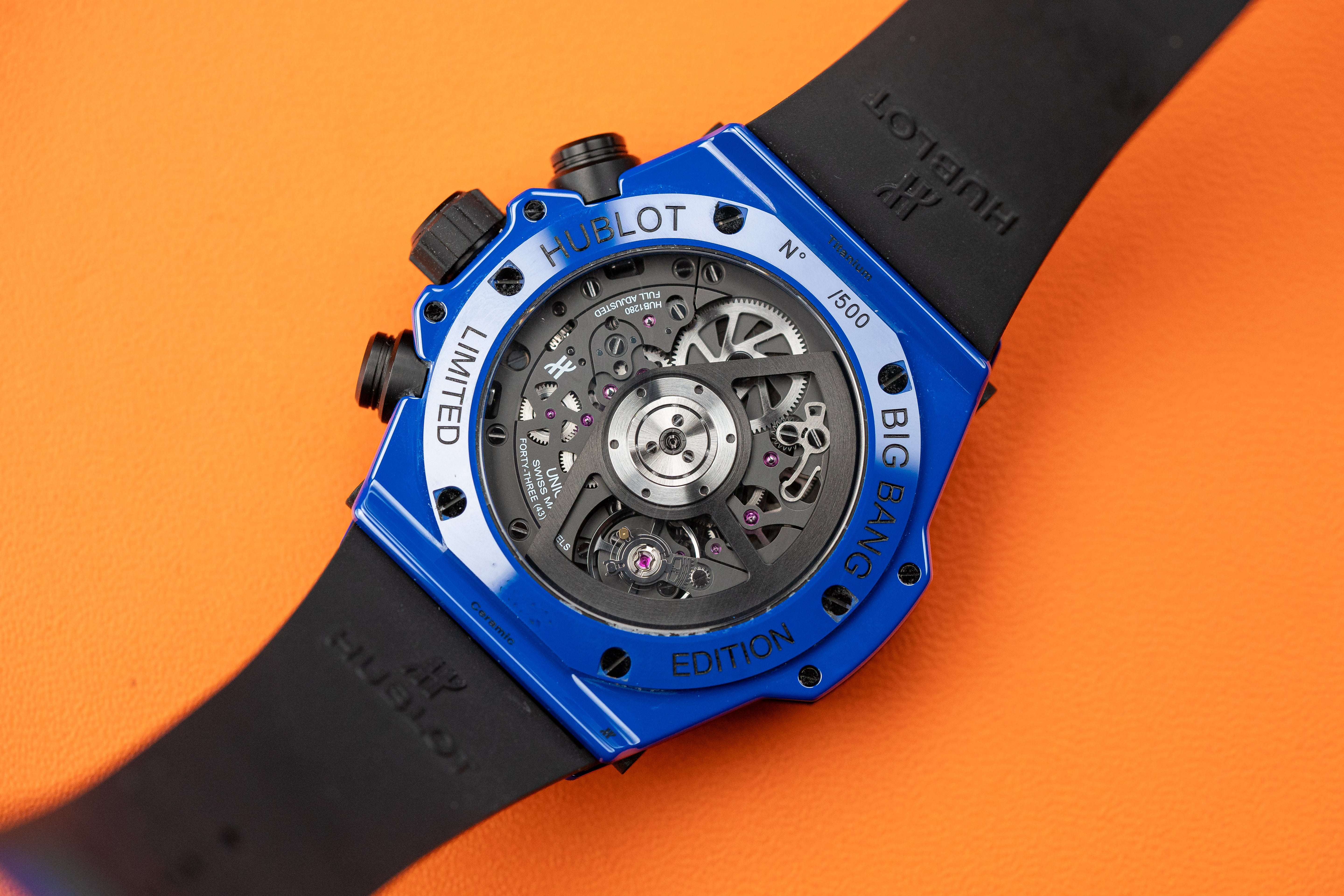 Hublot Big Bang Unico Blue Magic 42mm Ceramic Skeleton Dial 441.ES.5119.RX