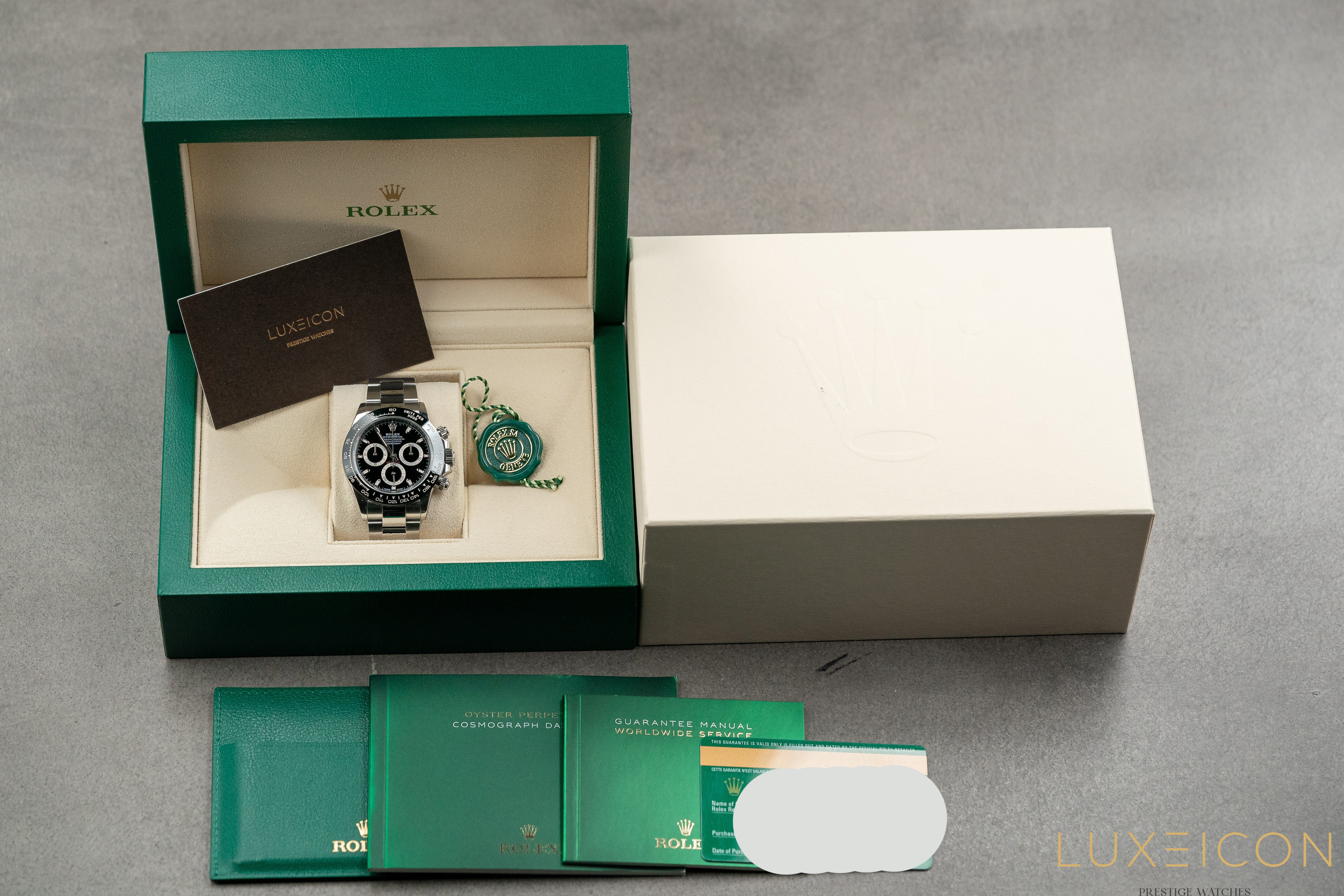 Rolex Cosmograph Daytona Stainless Steel Ceramic Bezel black Dial 116500 2019